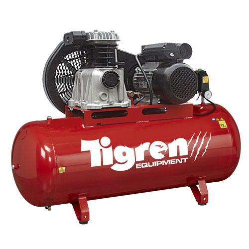 Tigren 200Ltr 3HP Belt Driven Air Compressor (11.5CFM)