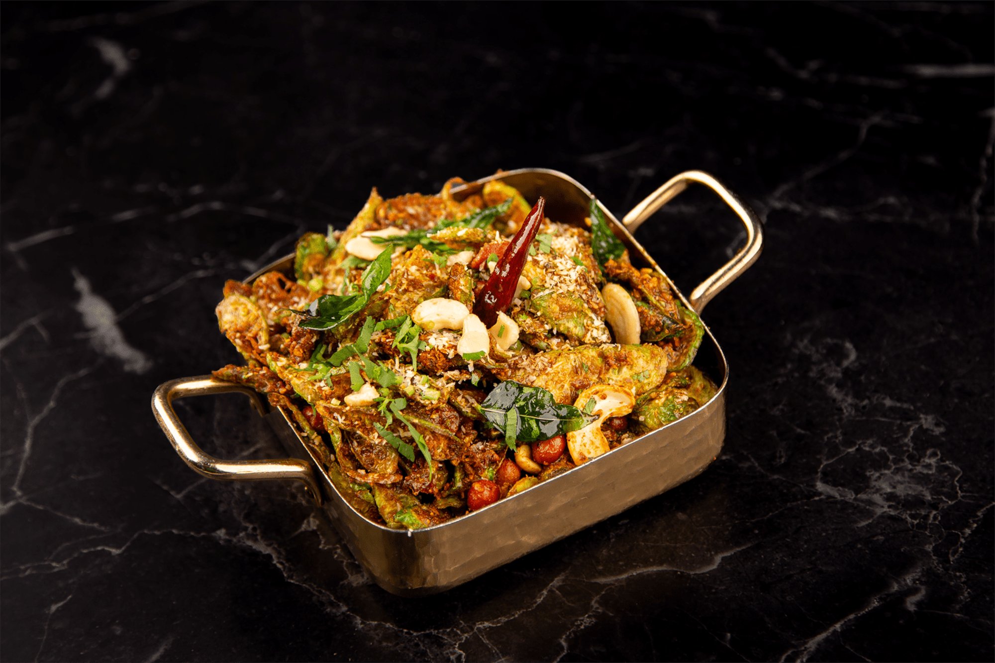 Dondakaya Vepudu with Peanut & Cashewnut (Dry)