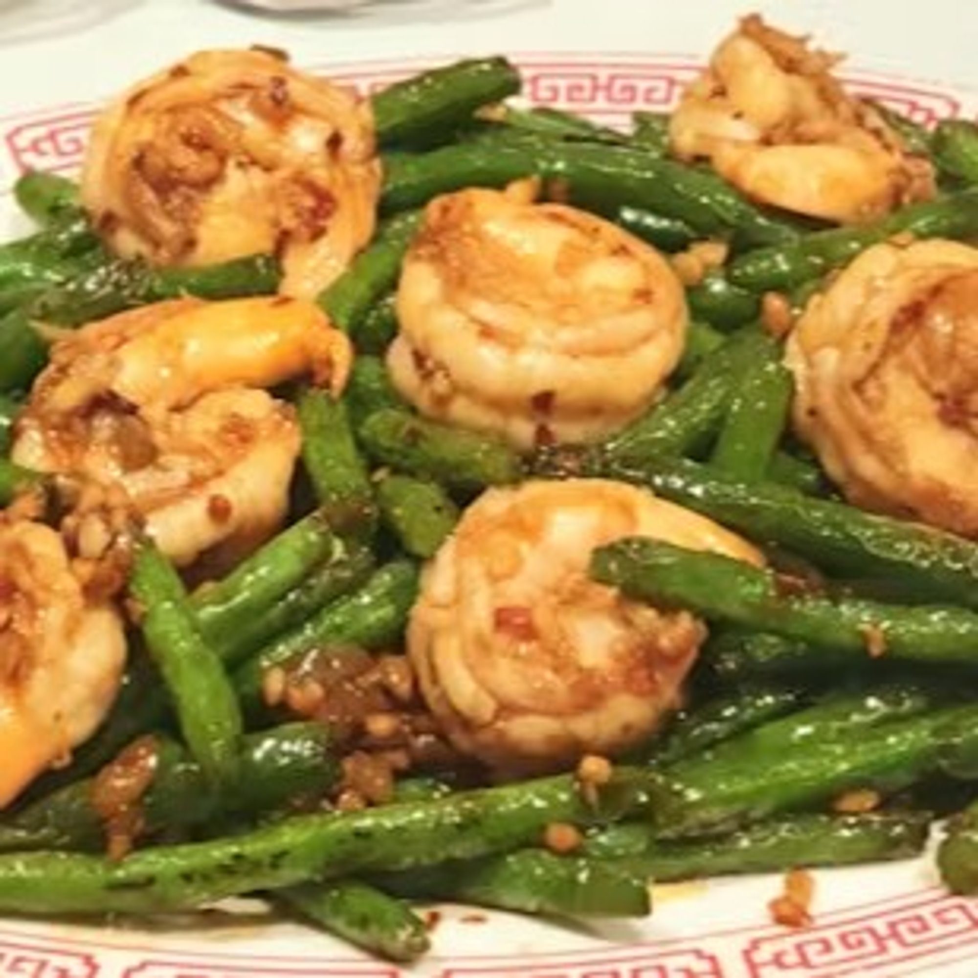Prawns with String Beans / 四季豆蝦