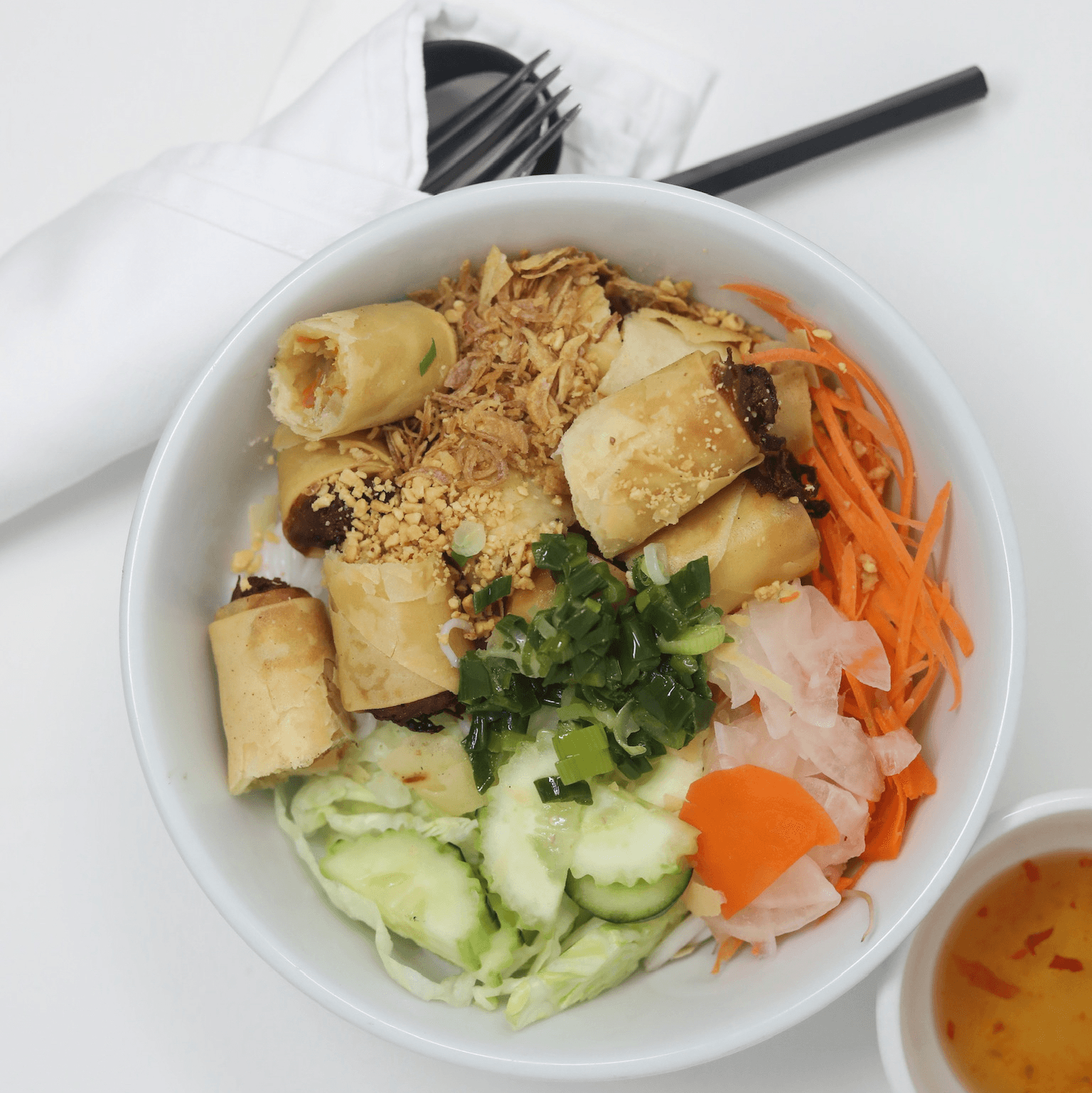 Vermicelli Spring Rolls Bowl / Bún Chả Giò