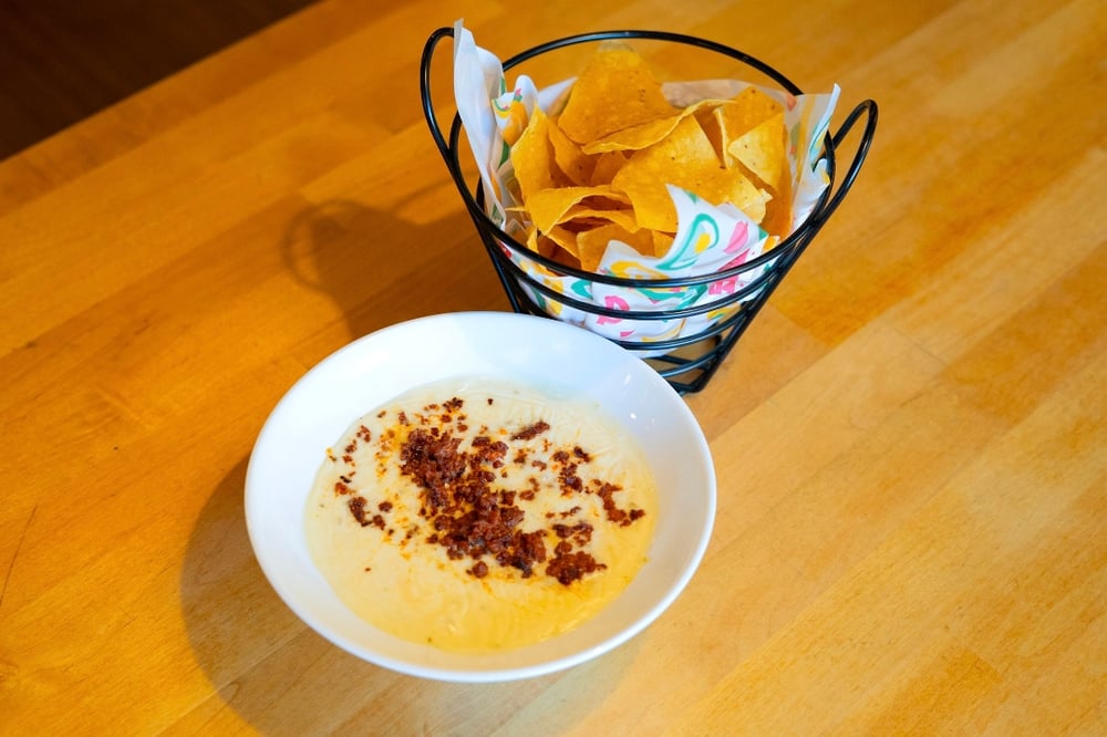 CHORIZO DIP W/CHIPS