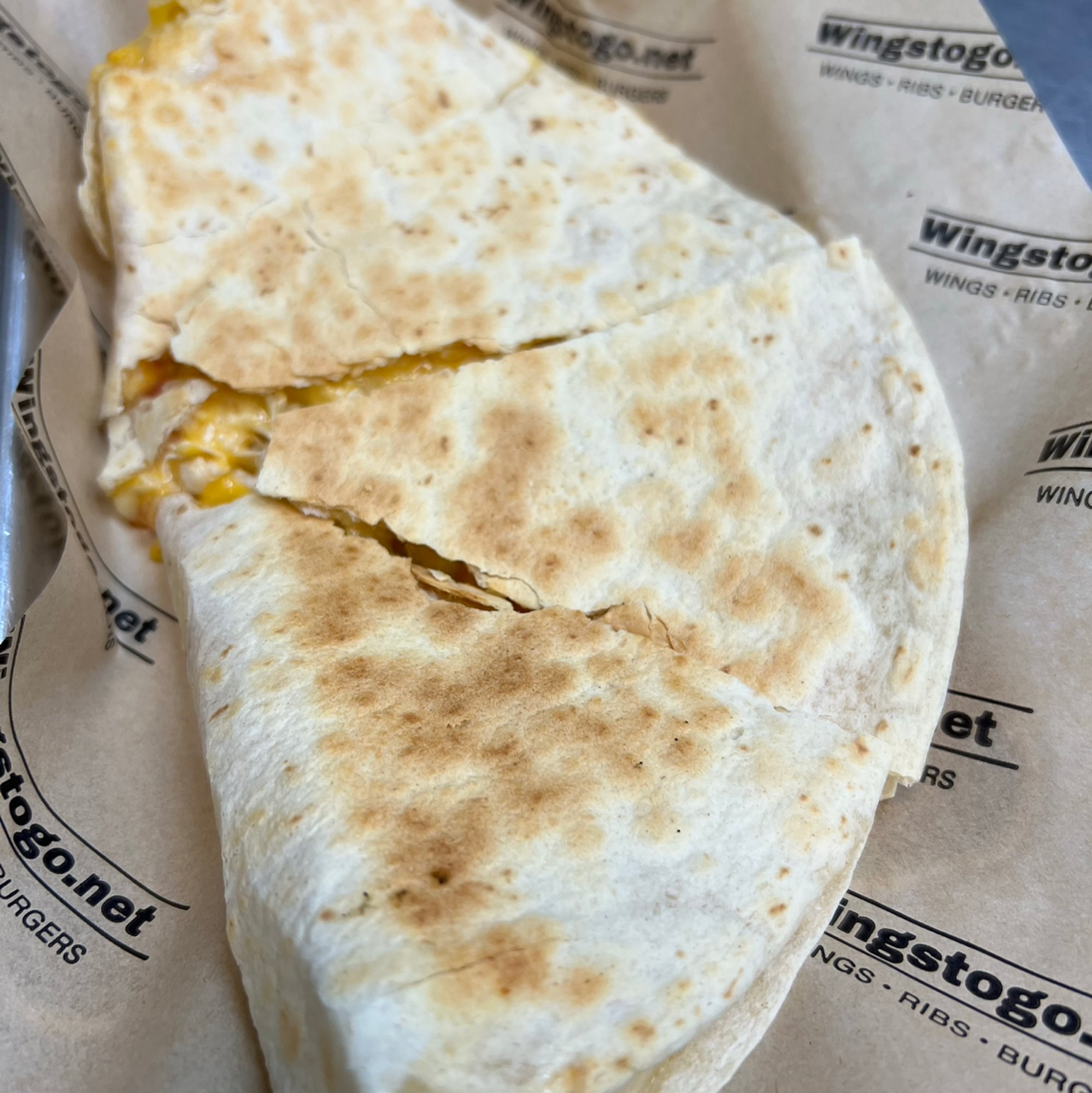 1/2 Quesadilla & Drink