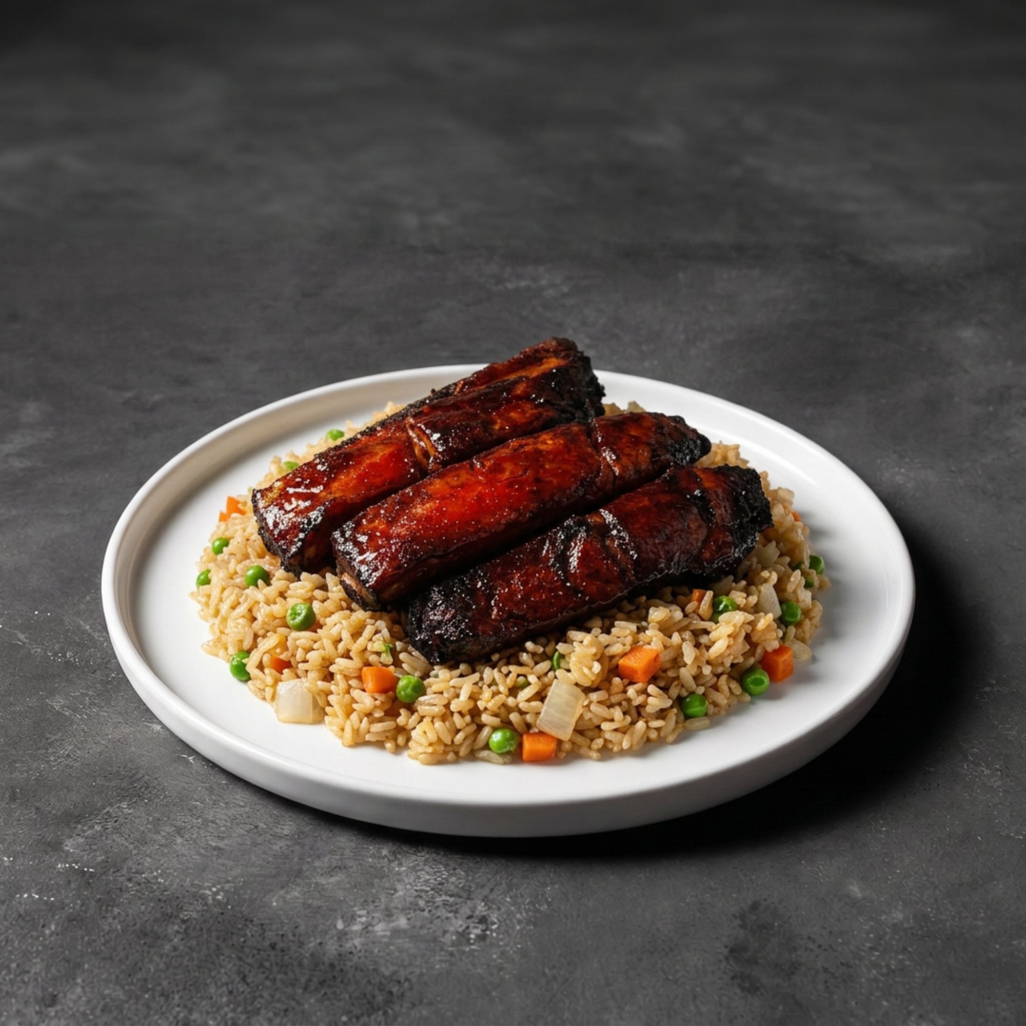 BBQ Spare Ribs (Dinner Combo)