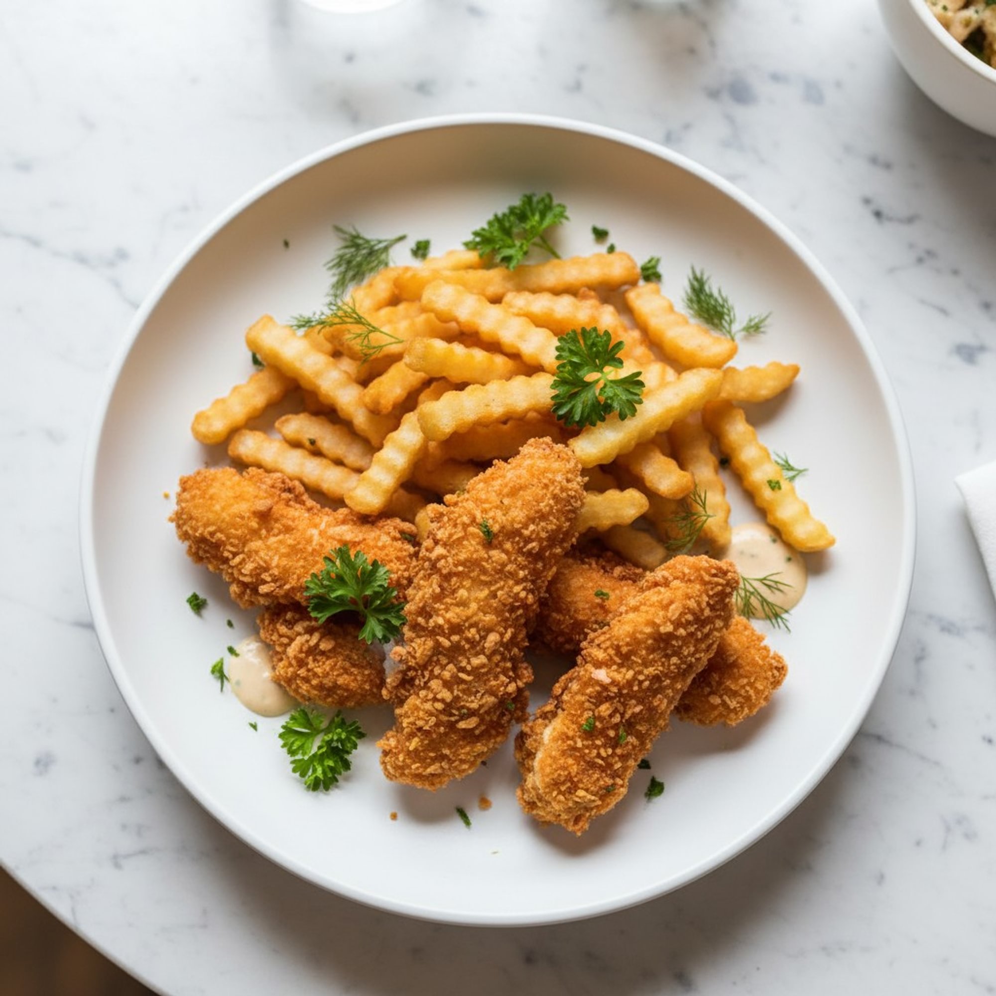 5. Kids Tenders with French Fries