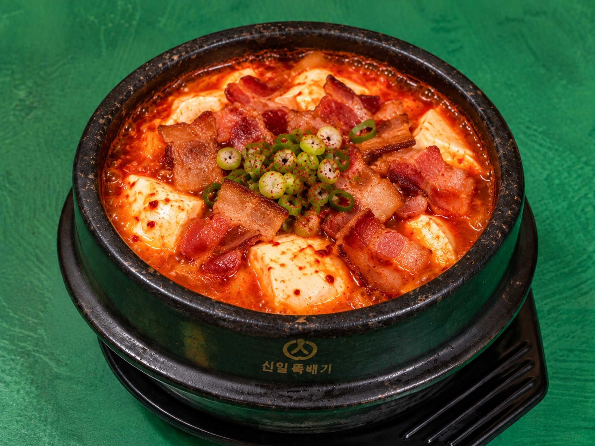 Bacon Soft Tofu Soup