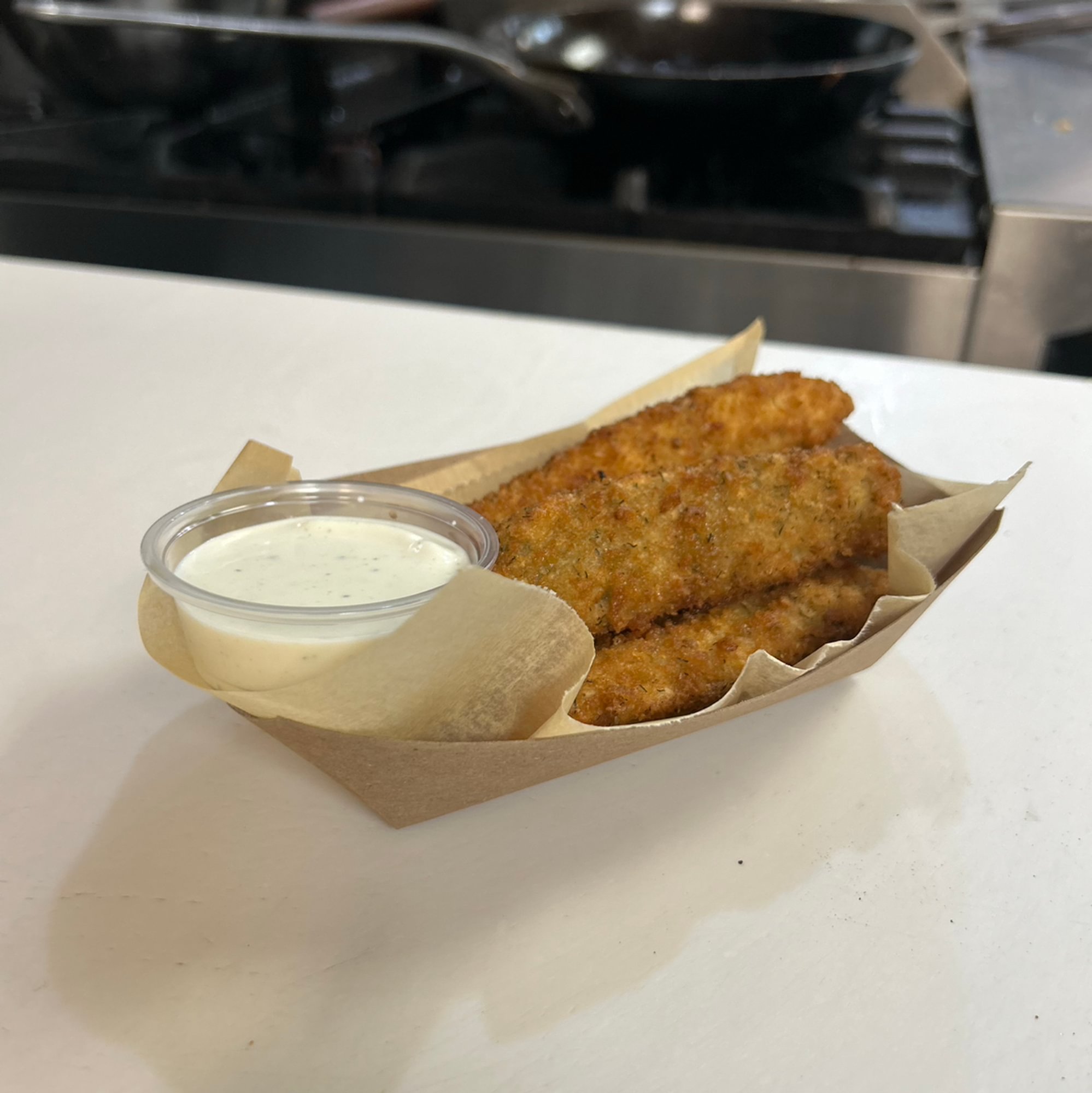 (5) FRIED PICKLES