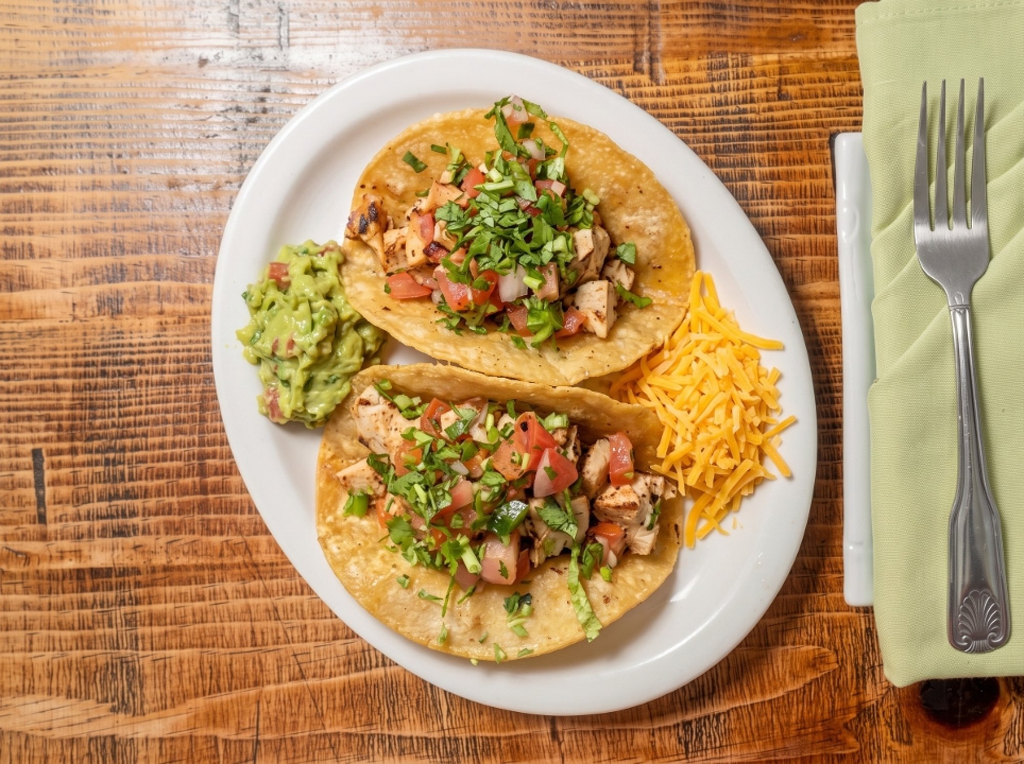 Tacos de Pollo 2ea