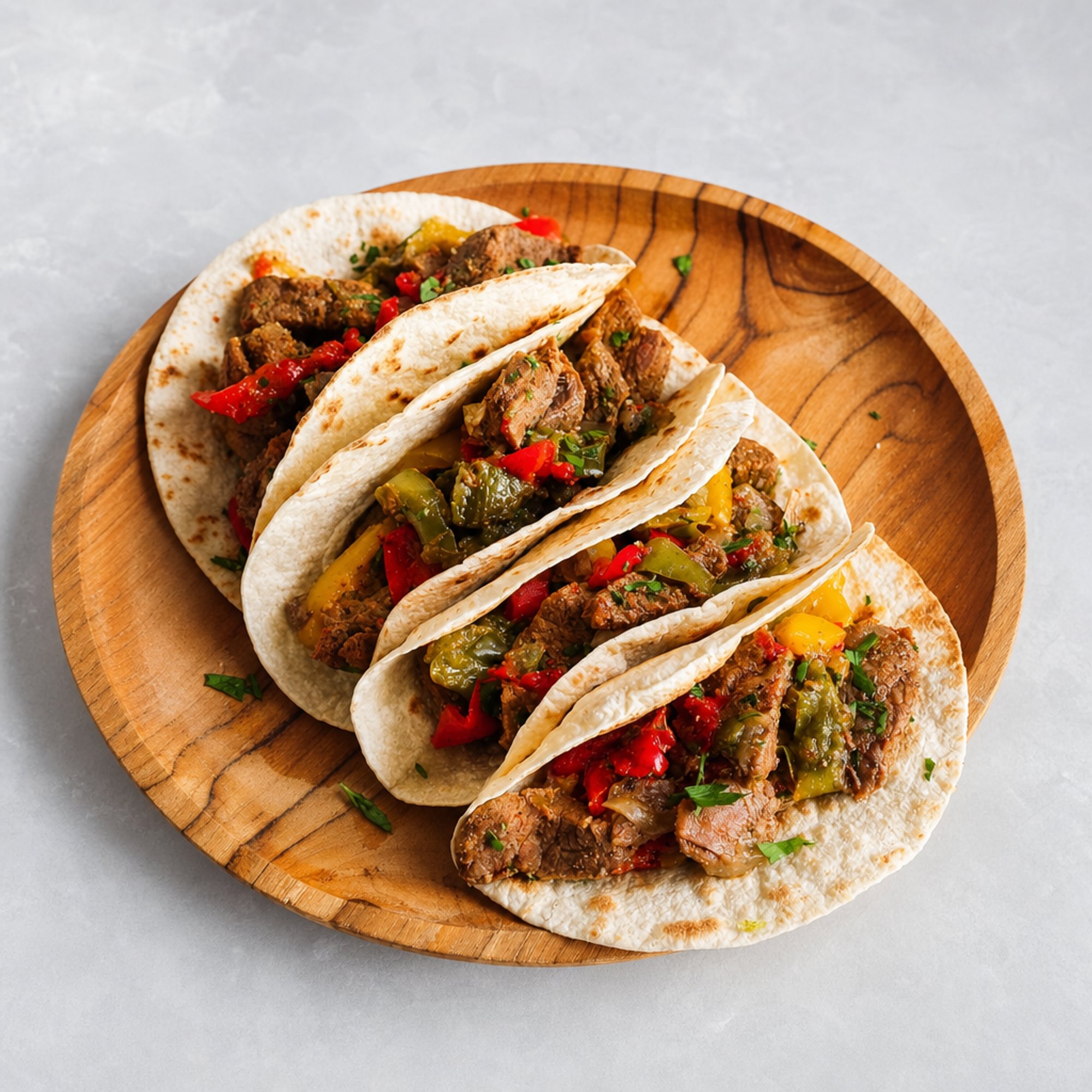 Beef/Shrimp Fajitas