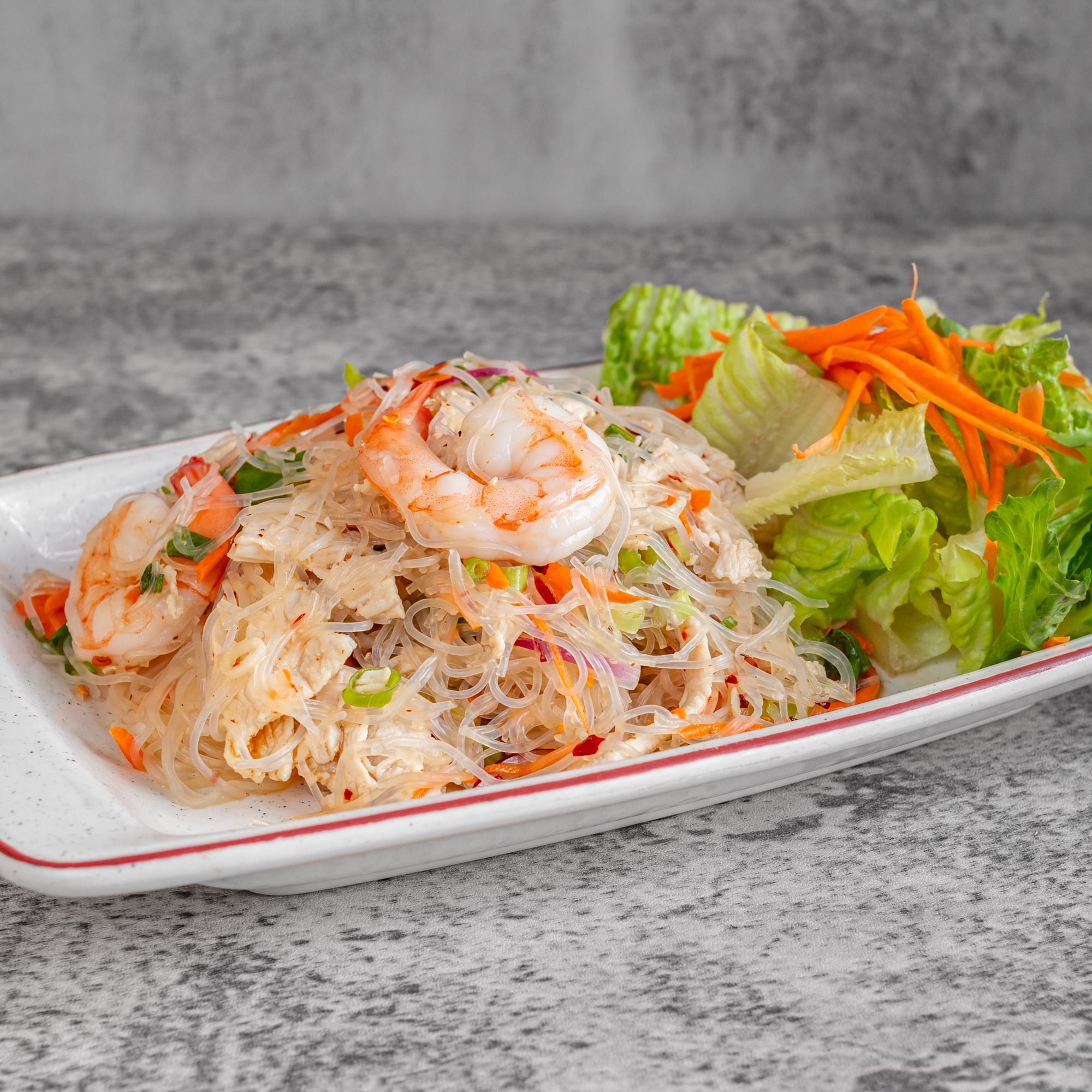 Spicy Silver Glass Noodle Salad