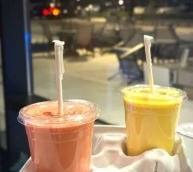 Mango Strawberry Lassi