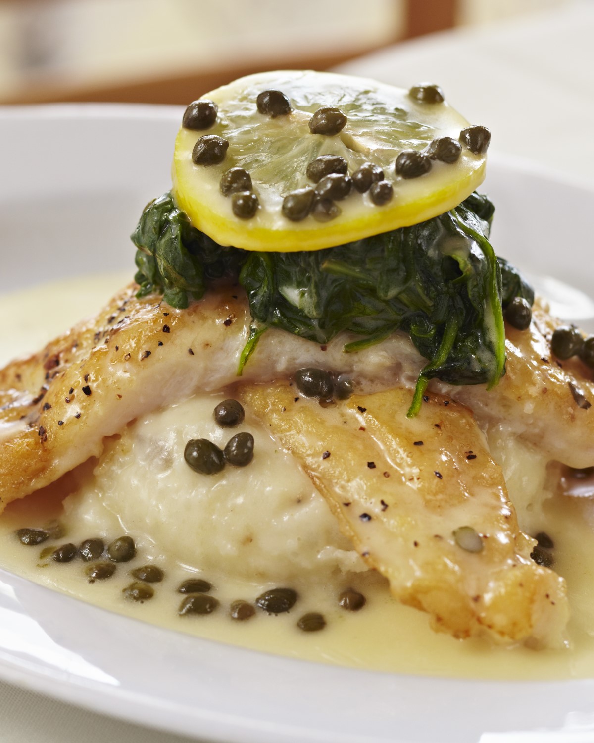 Pacific Sole Fillets " Grenobloise "