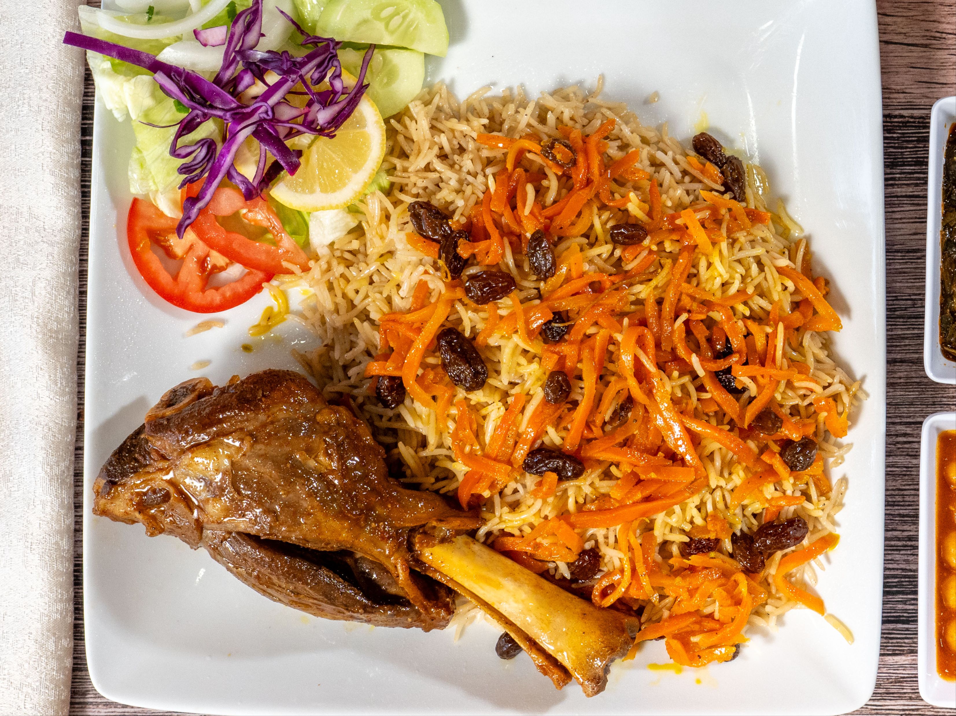 Qabeli Platter (Lamb Shang)