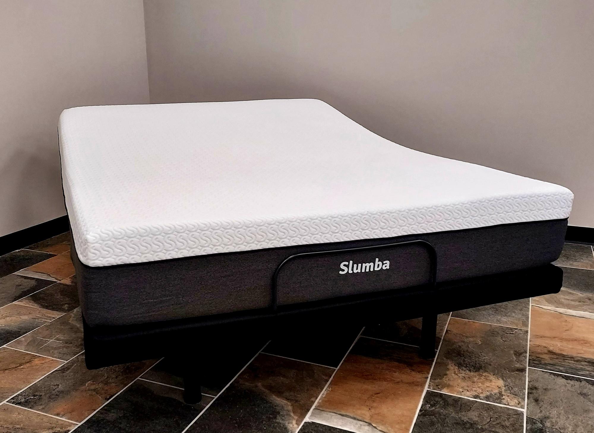 12" Queen Hybrid Memory Foam Mattress w/Adjustable Frame