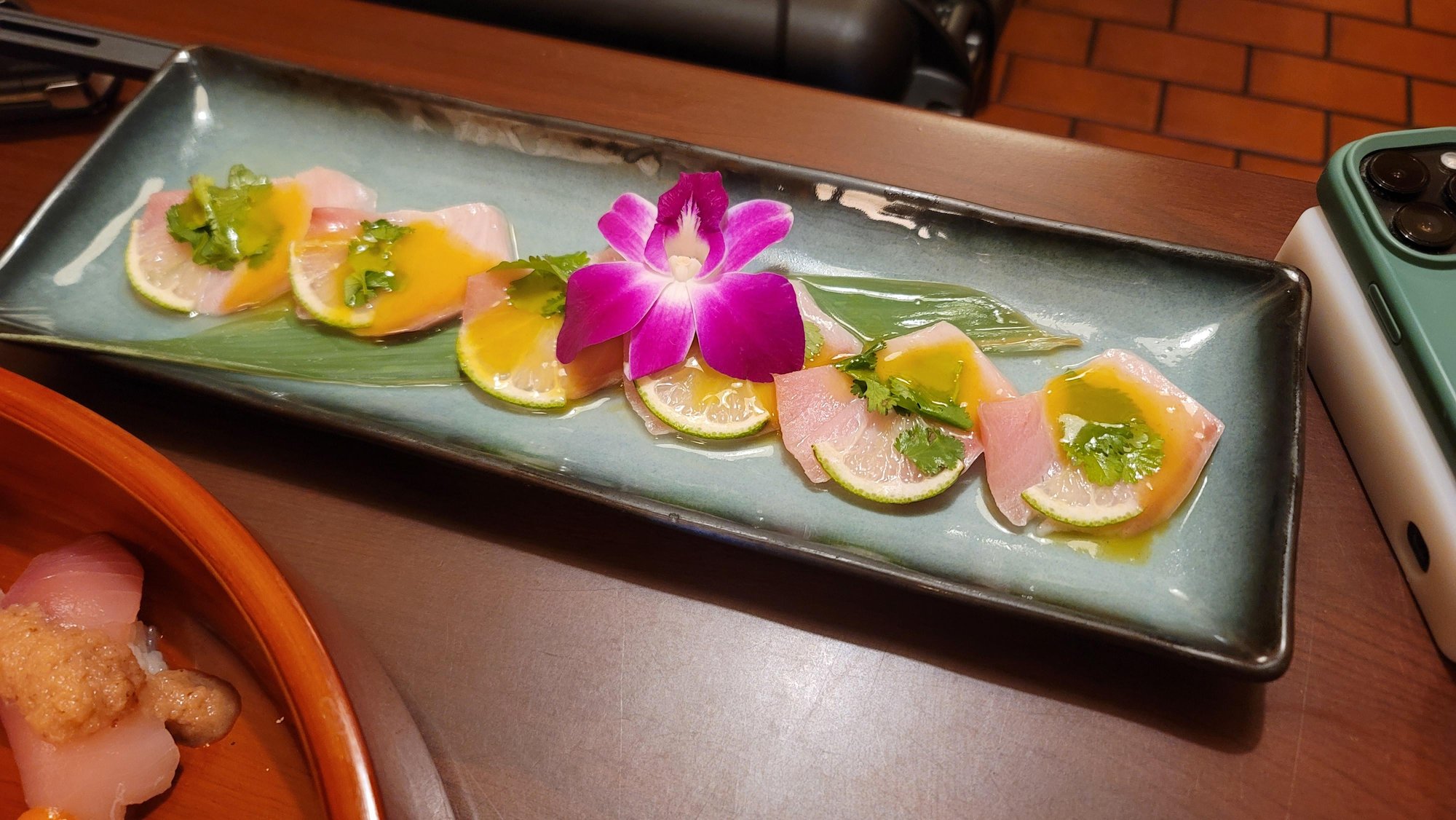 SA14-LIME CILANTRO YELLOWTAIL CARP