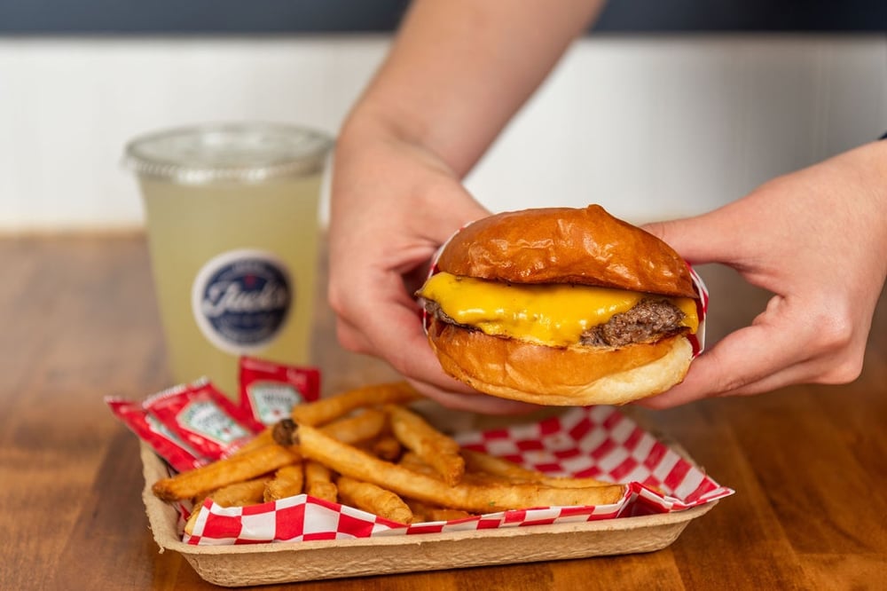 Cheeseburger and Fries