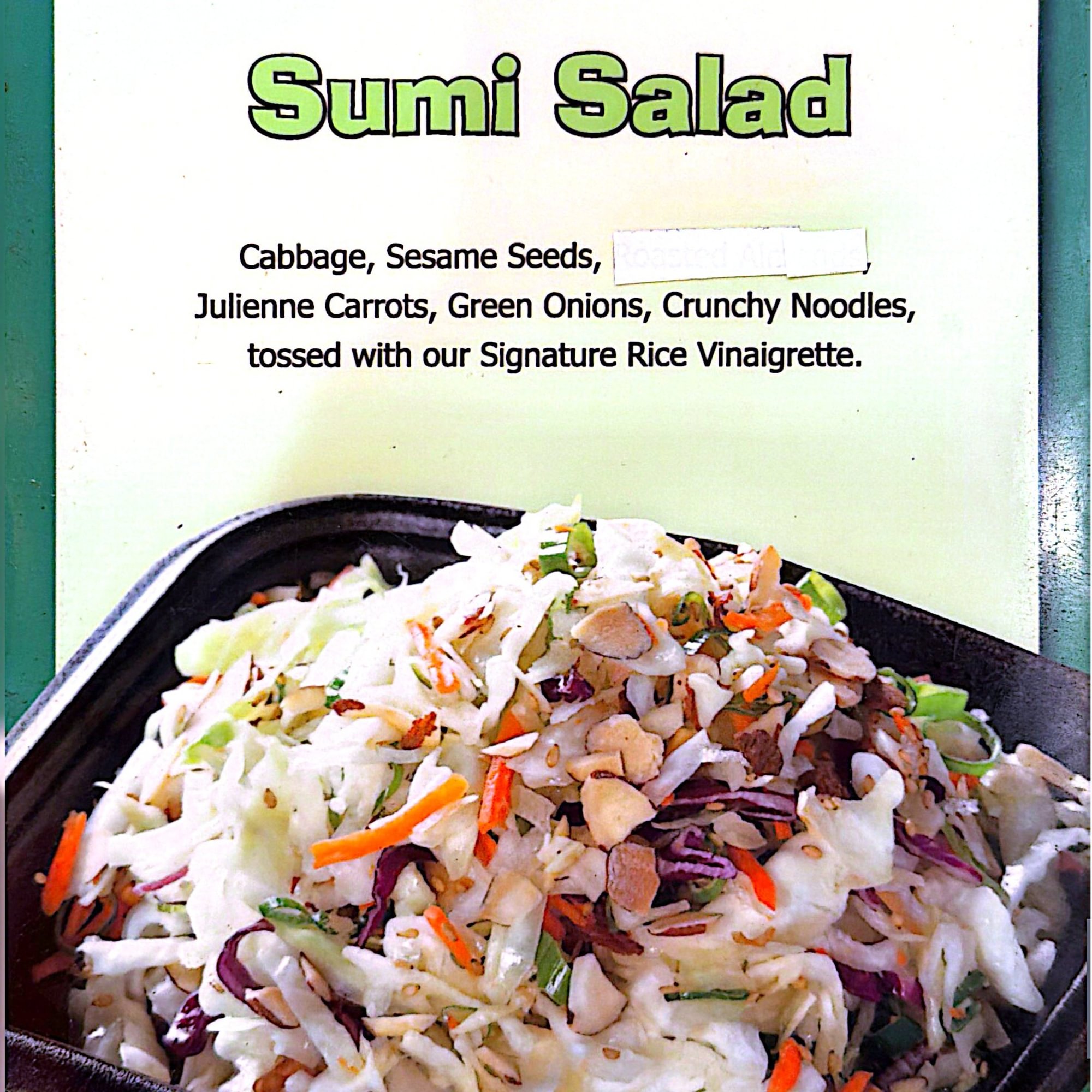 Sumi Salad (Half Tray)