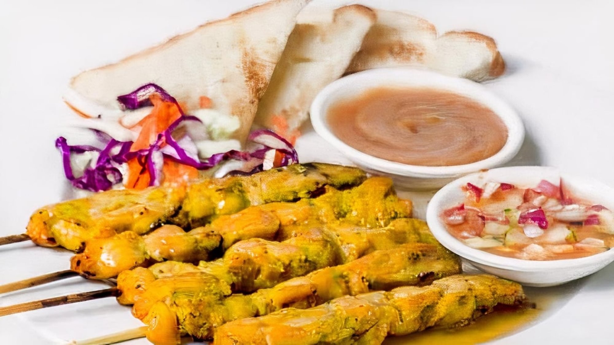 Thai Satay (4 Skewers)