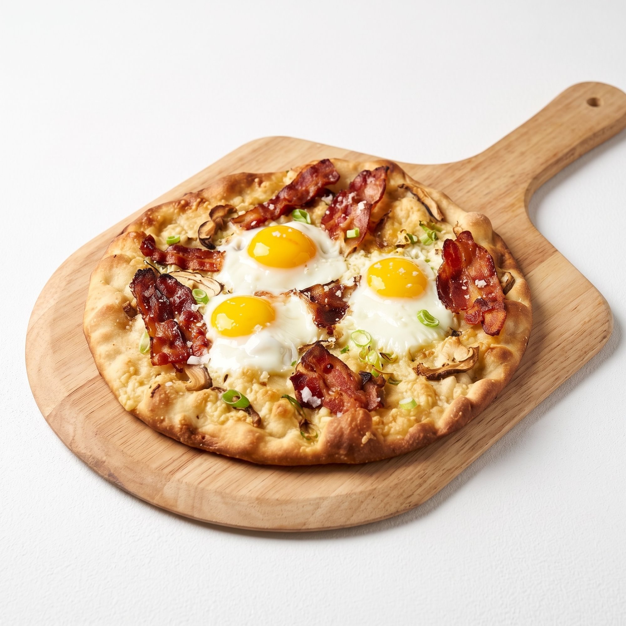 Texas Breakfast Cauliflower Crust Pizza