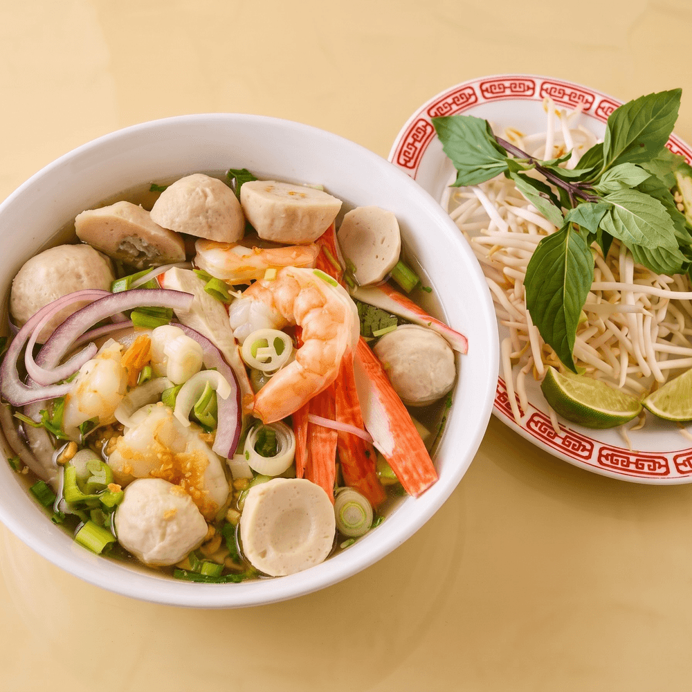 Special Seafood Pho Bowl