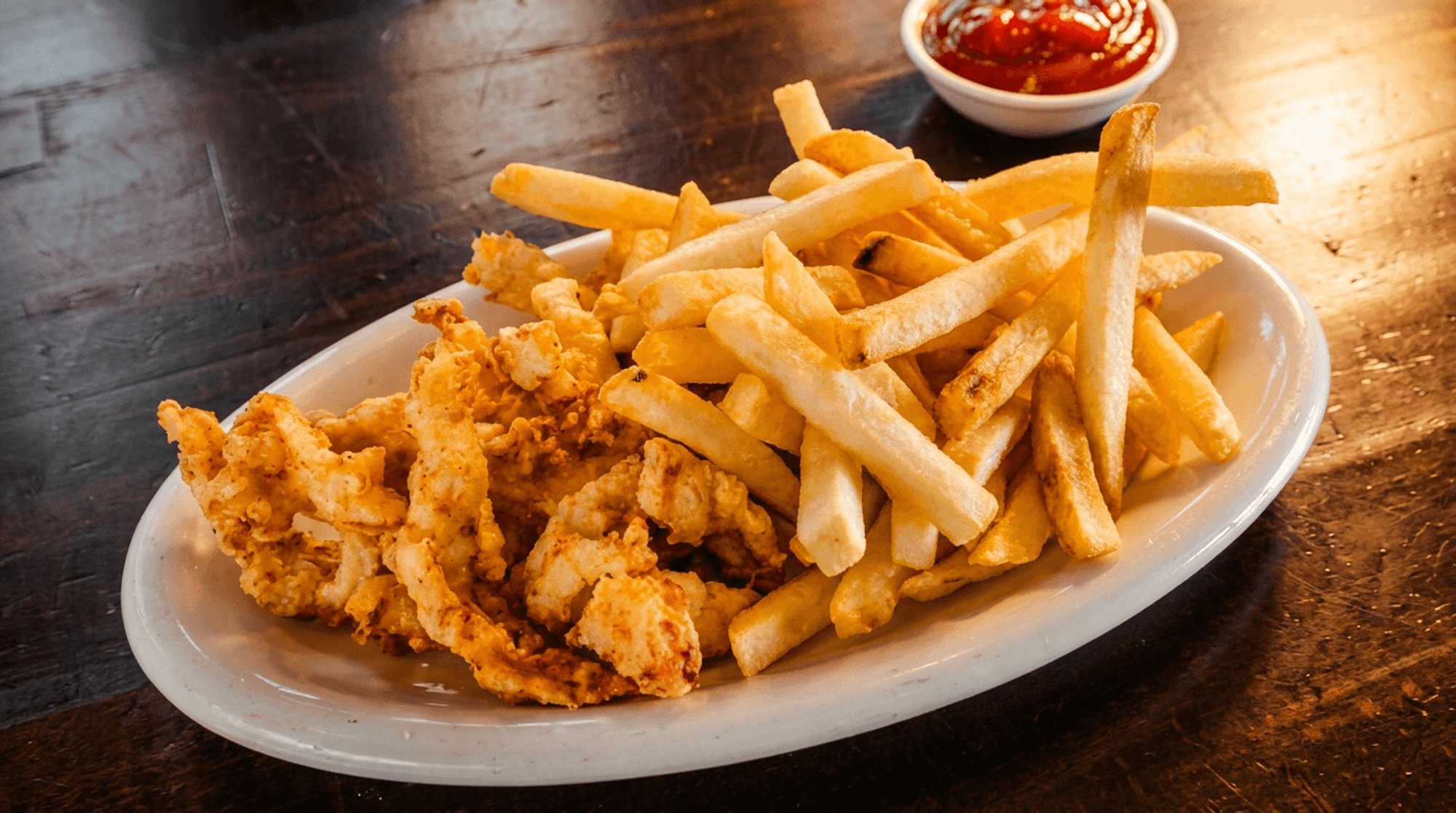 Kids - Crispy Chicken Tenders & Fries