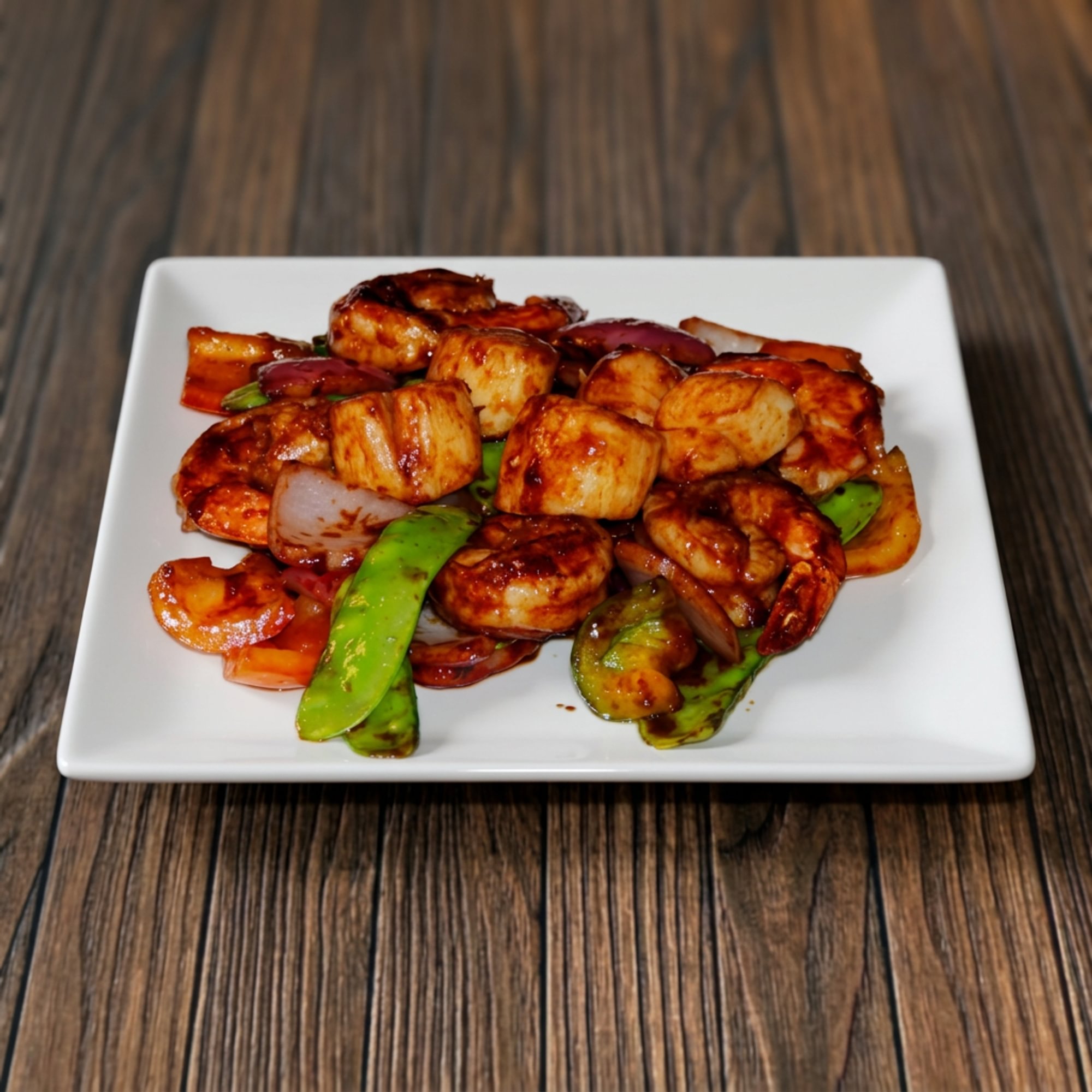 Oriental Pearl Shrimp & Scallop