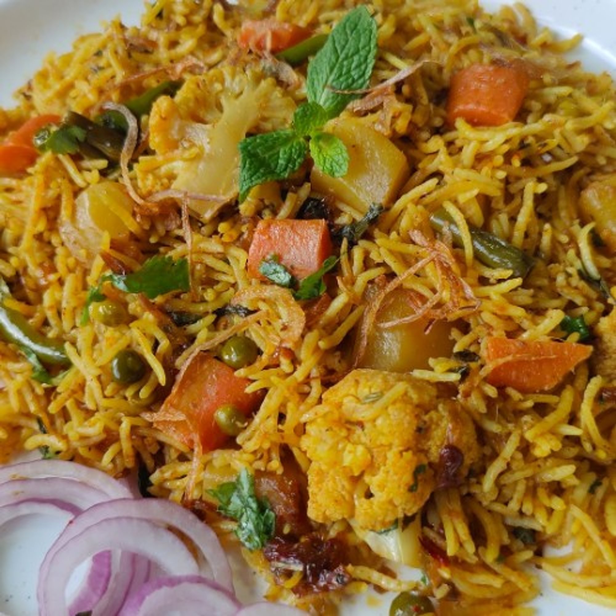 100. Sabzi Biryani (Veggie)