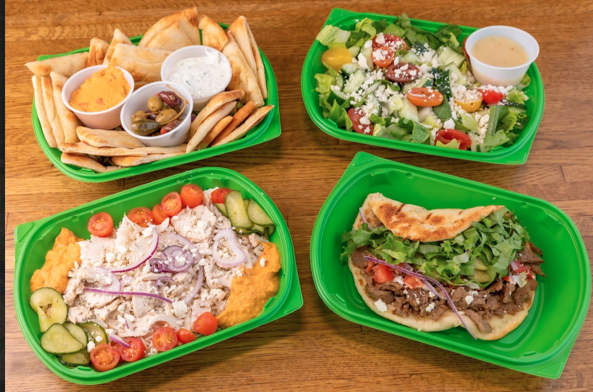 mediterranean dinner for 4