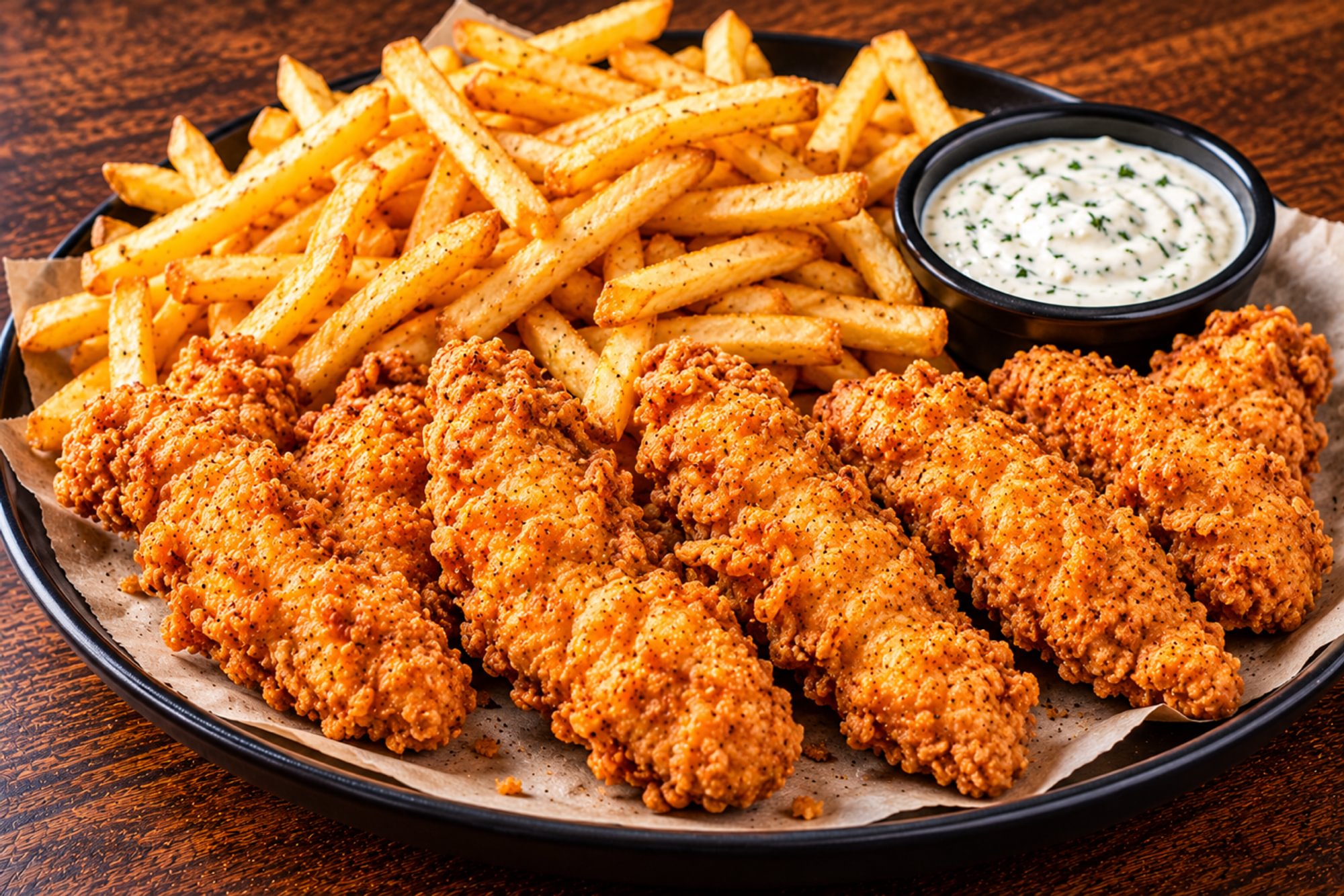 Tenders w/ Fries 6pc