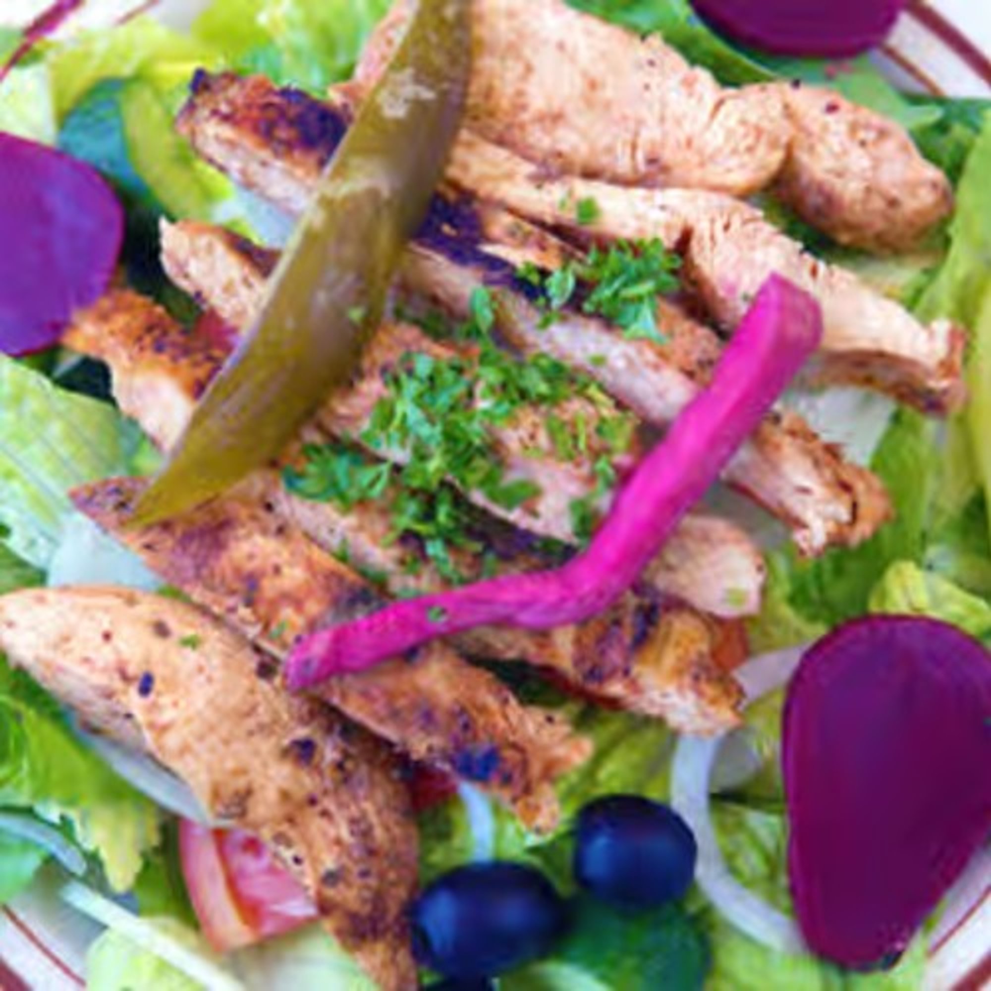 Chicken Greek Salad