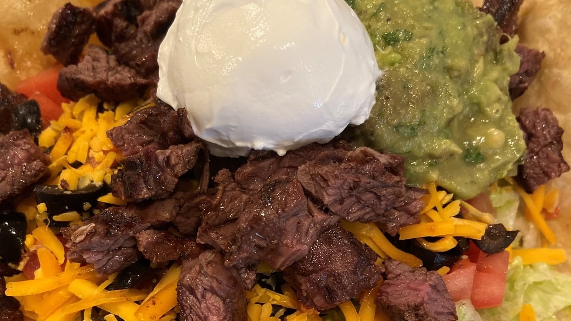 Spanish Tostada Salad