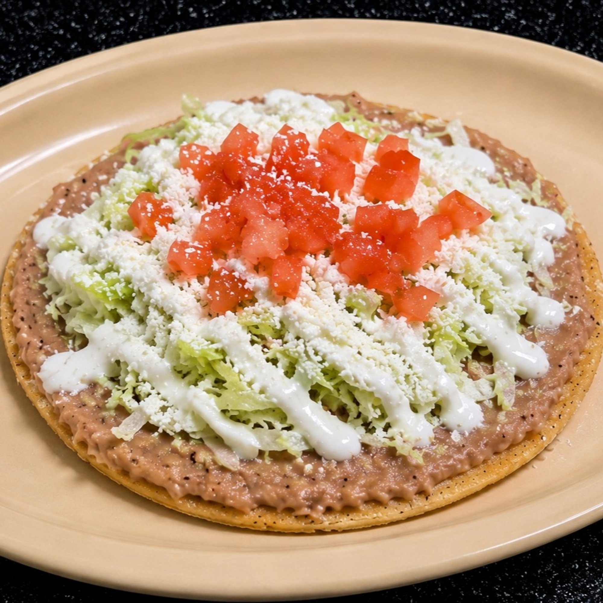 Bean Tostada