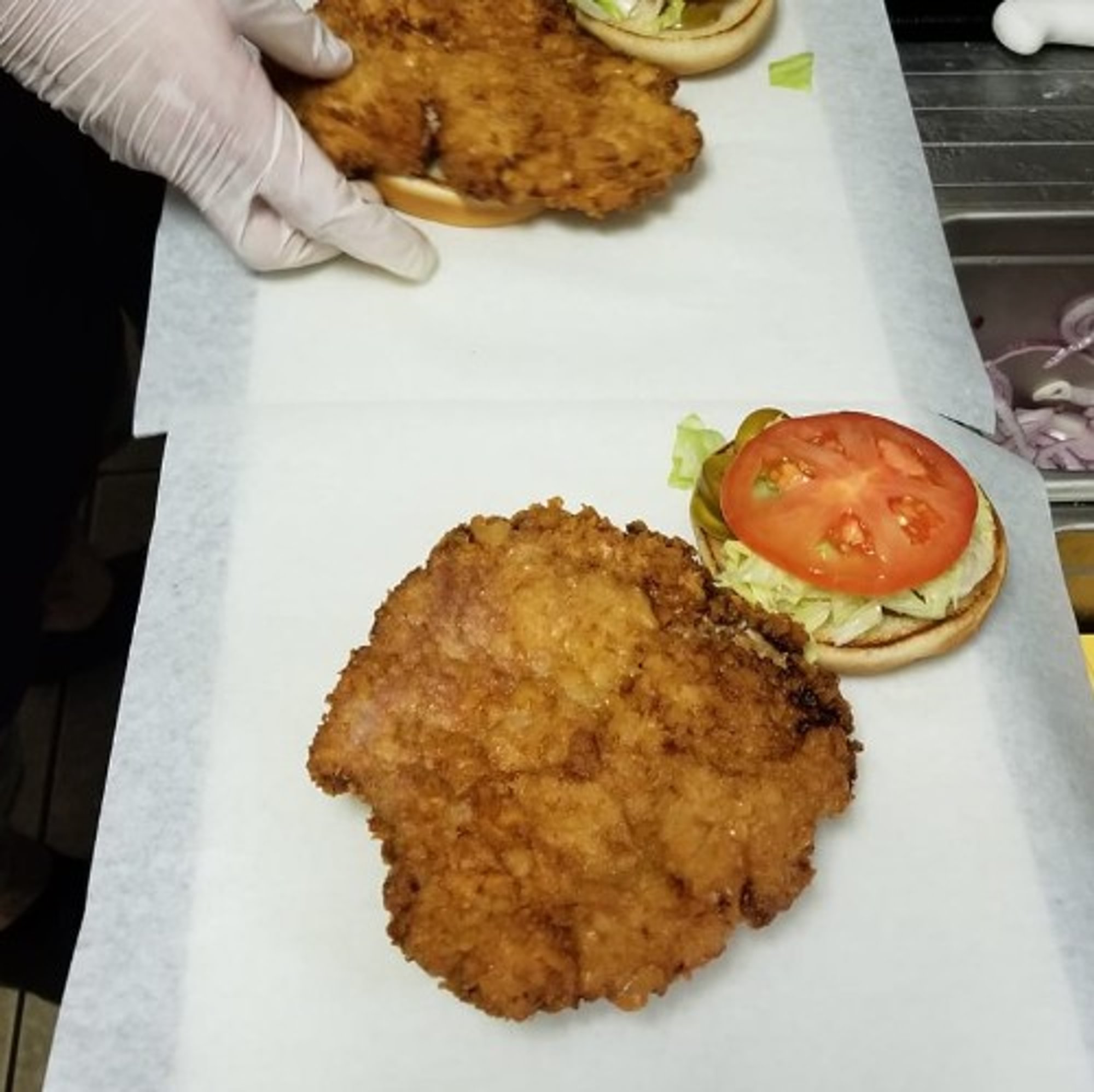 Pork Tenderloin Sandwich