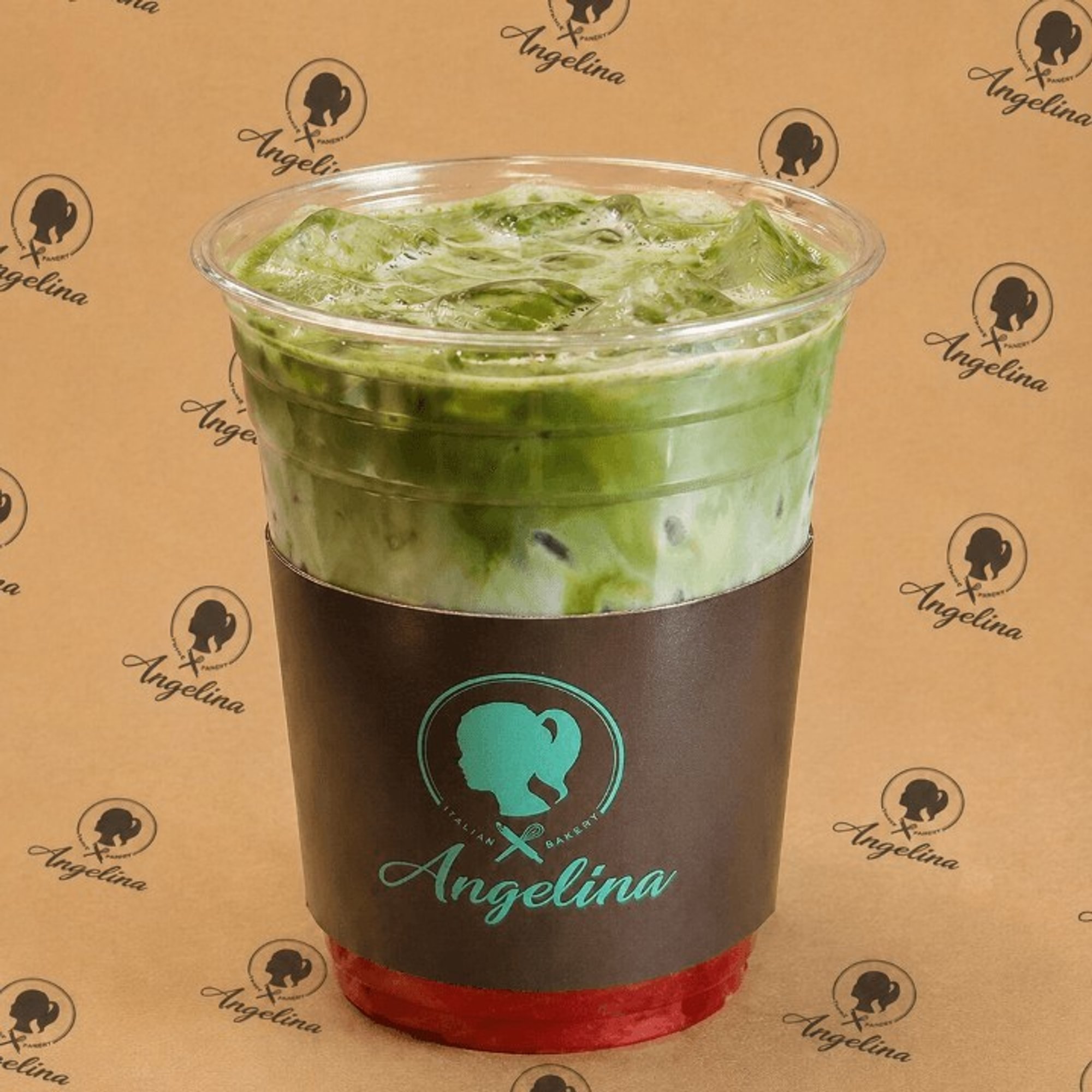 Strawberry Matcha Latte