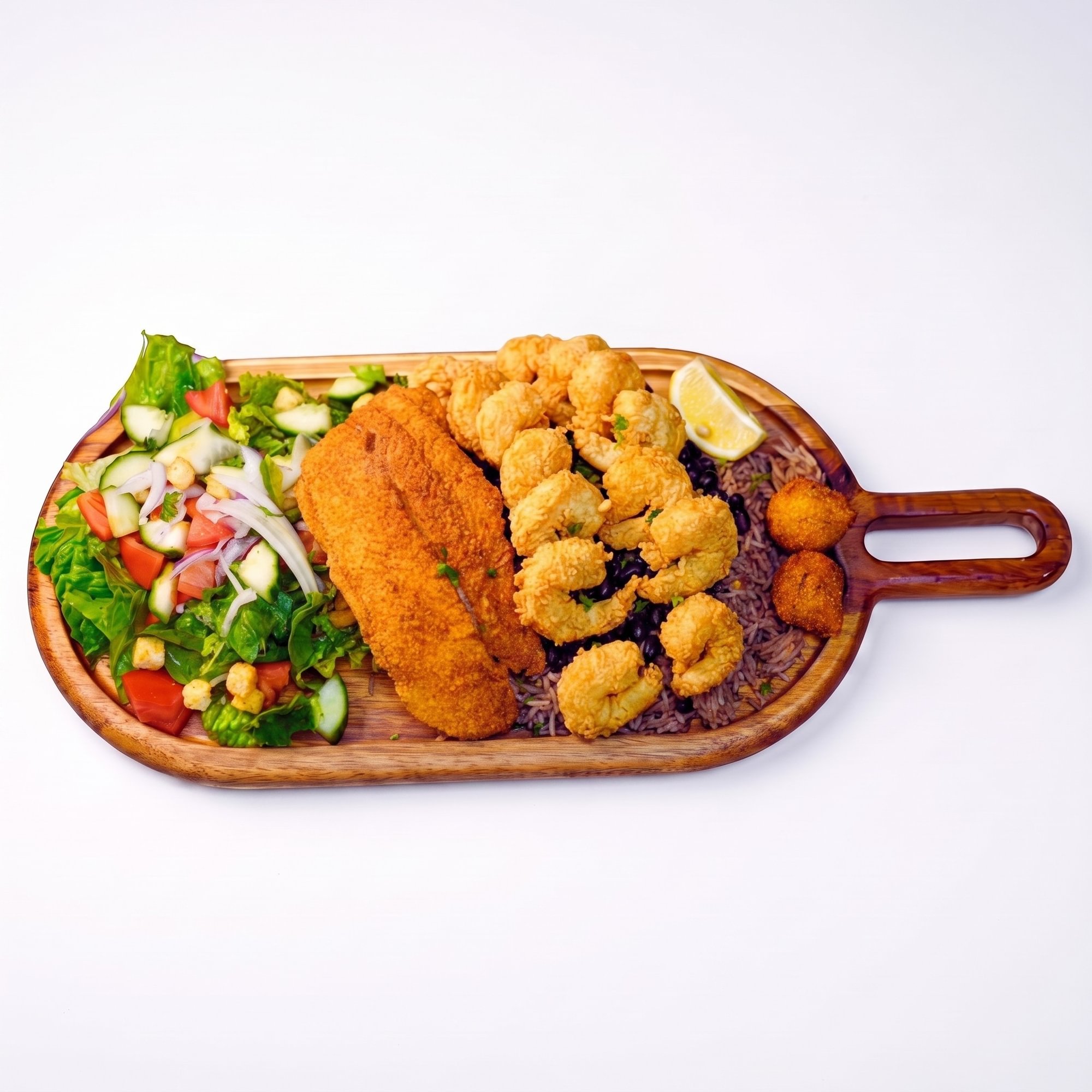 Fish and Shrimp Platter