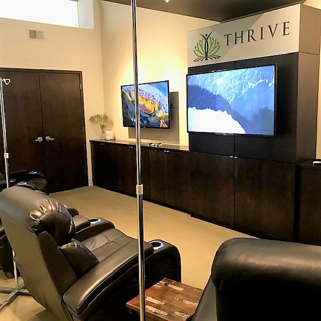 Large IV hydration room