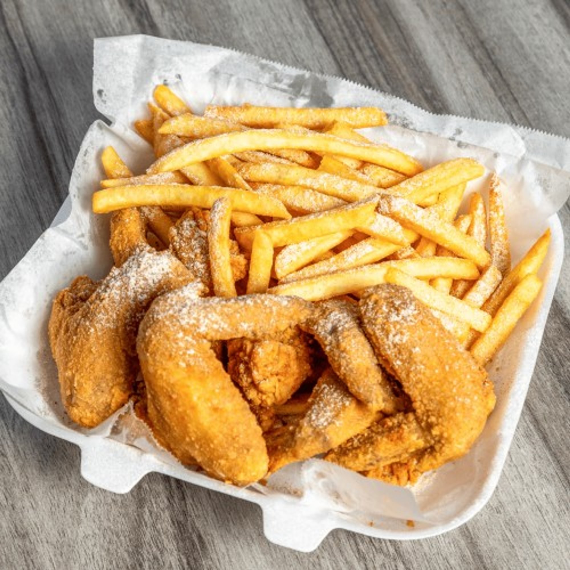 3 Whole Wings & Side