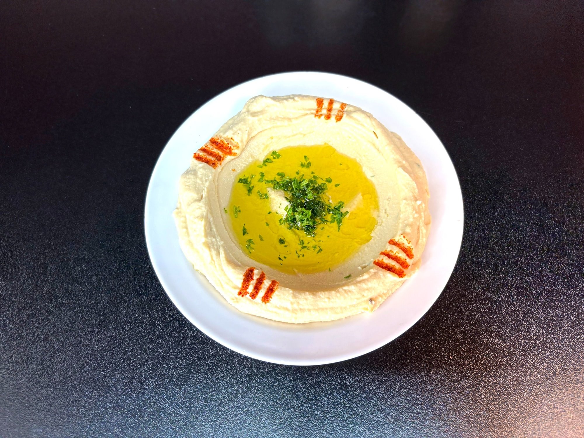 Hummus with Meat Plate
