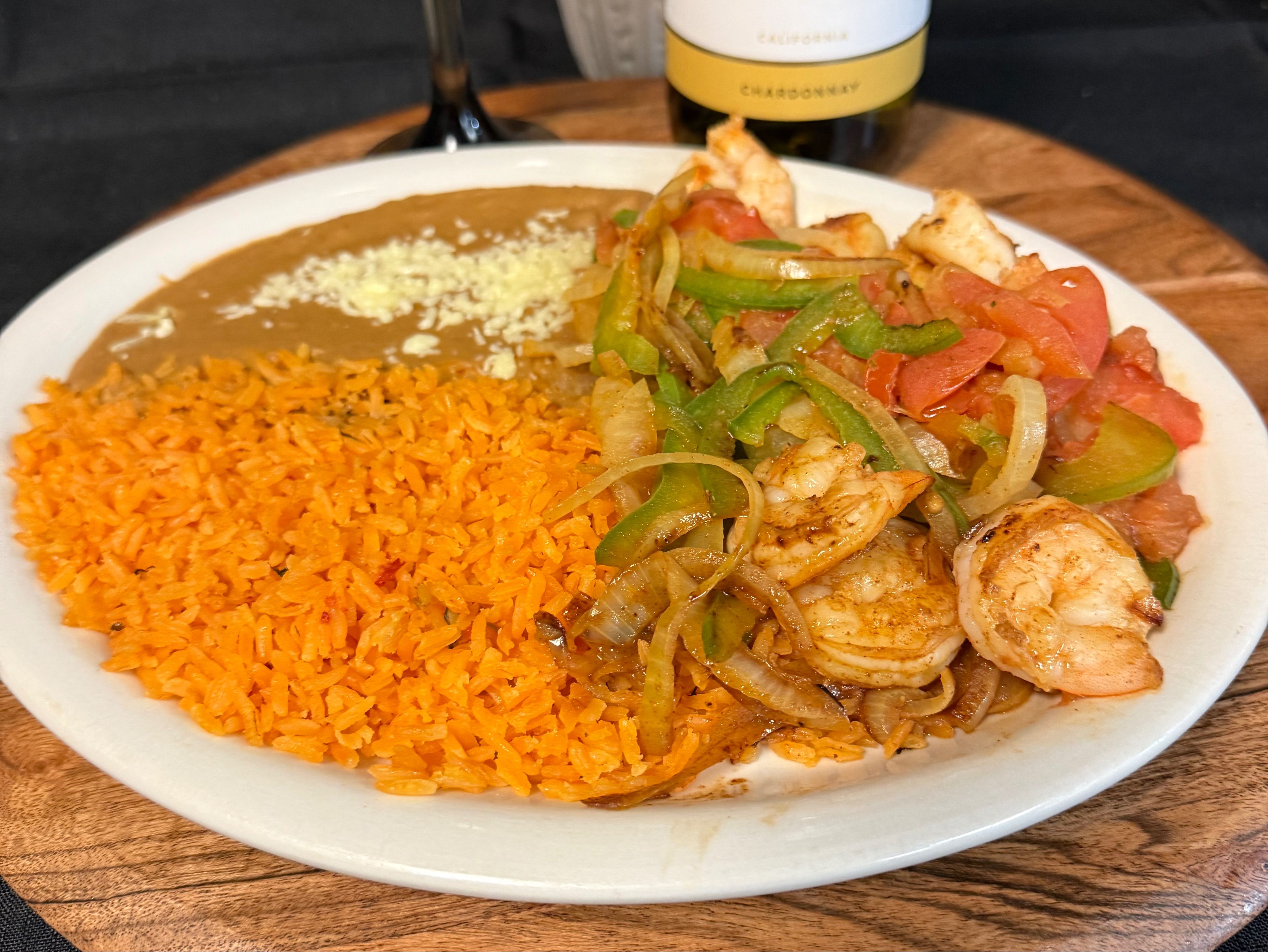 Shrimp Fajitas L