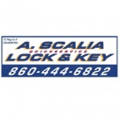 A. Scalia Lock &amp; Key Logo