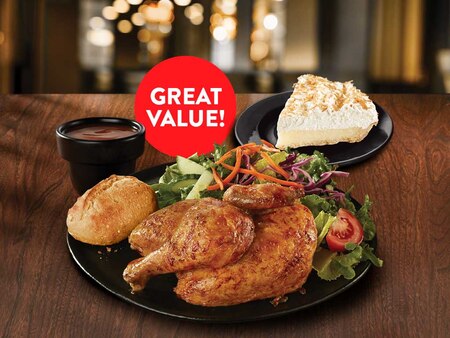 Half Chicken & Pie Bundle