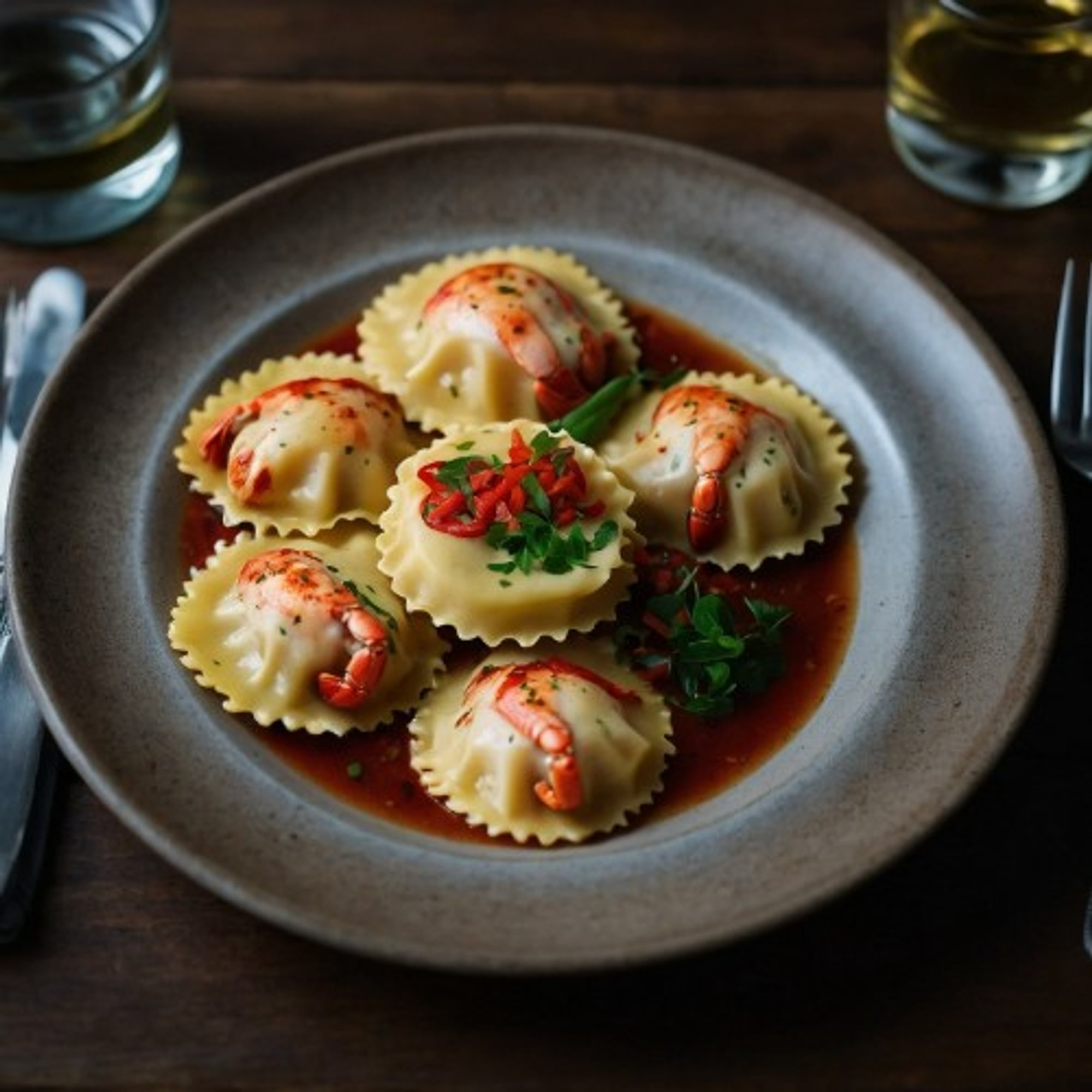 Lobster Ravioli App
