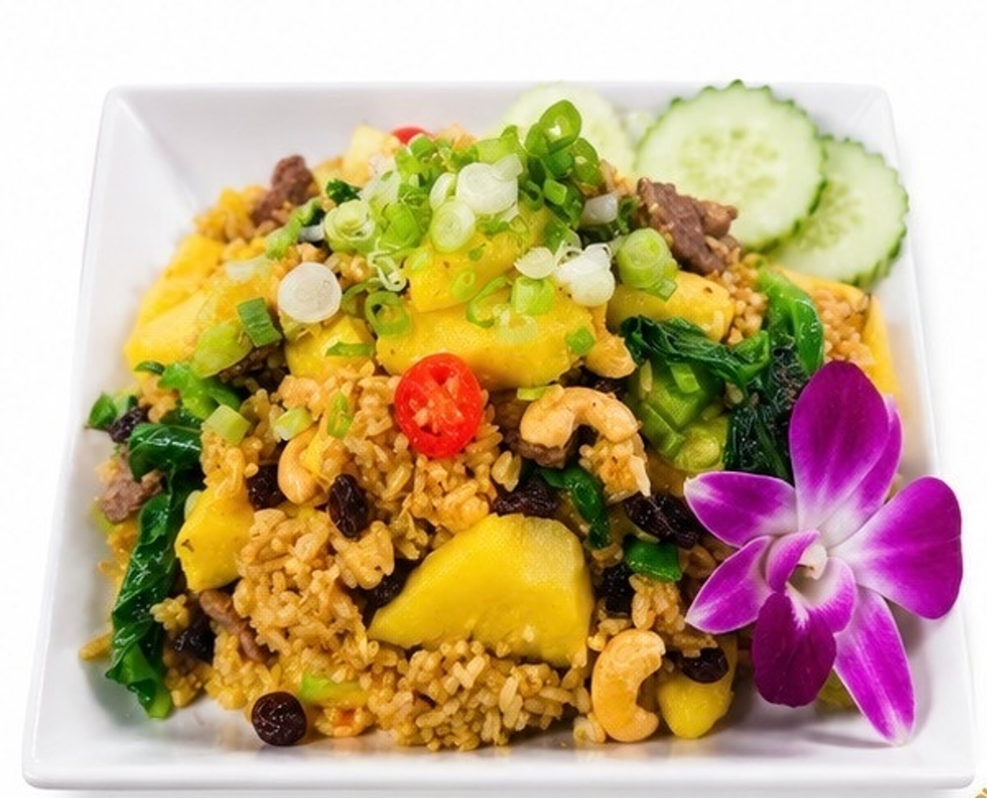 Fresh Pineapple Fried Rice