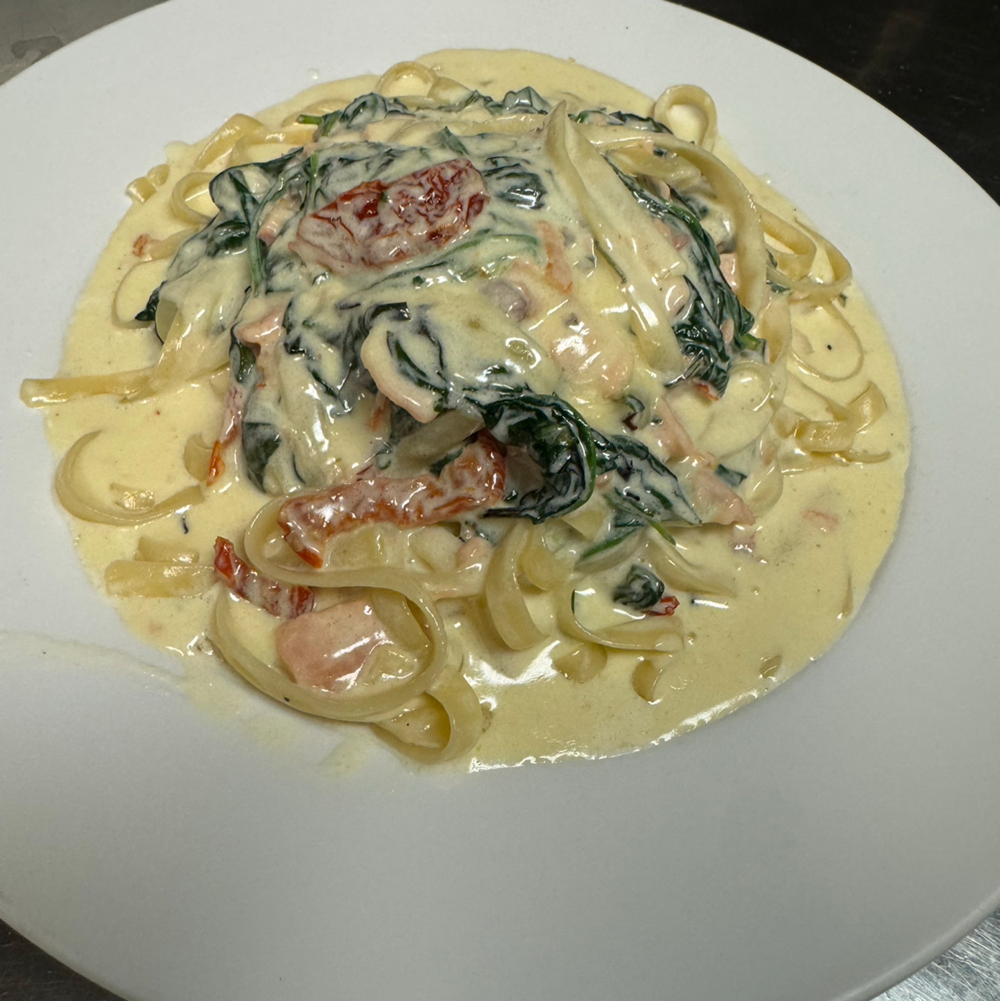Fettuccini & Salmon