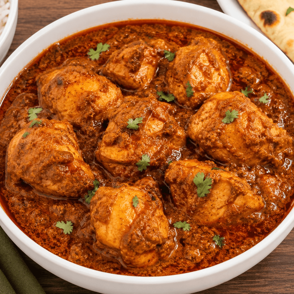 Garlic Chicken Curry