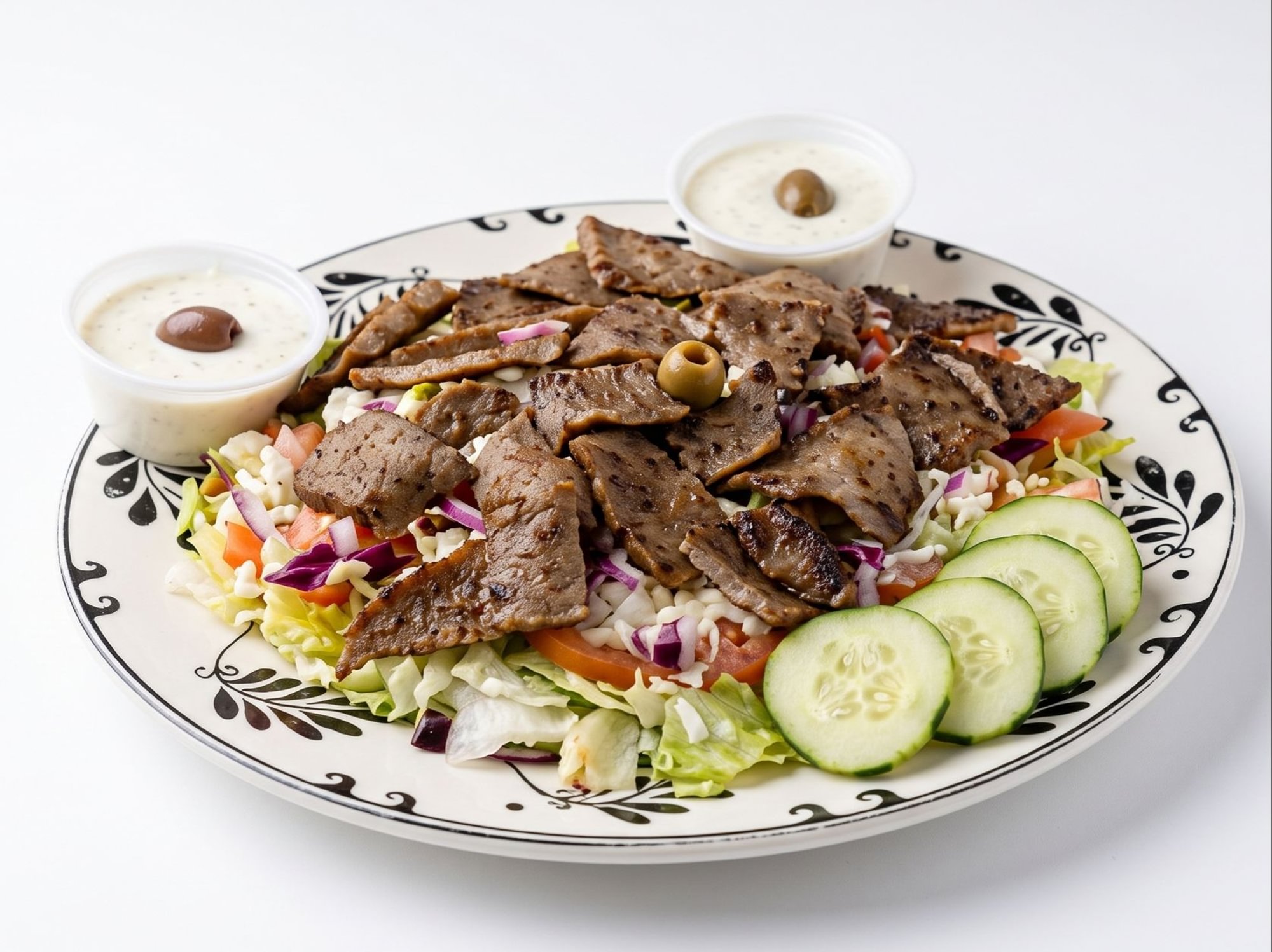 Large Gyro Salad