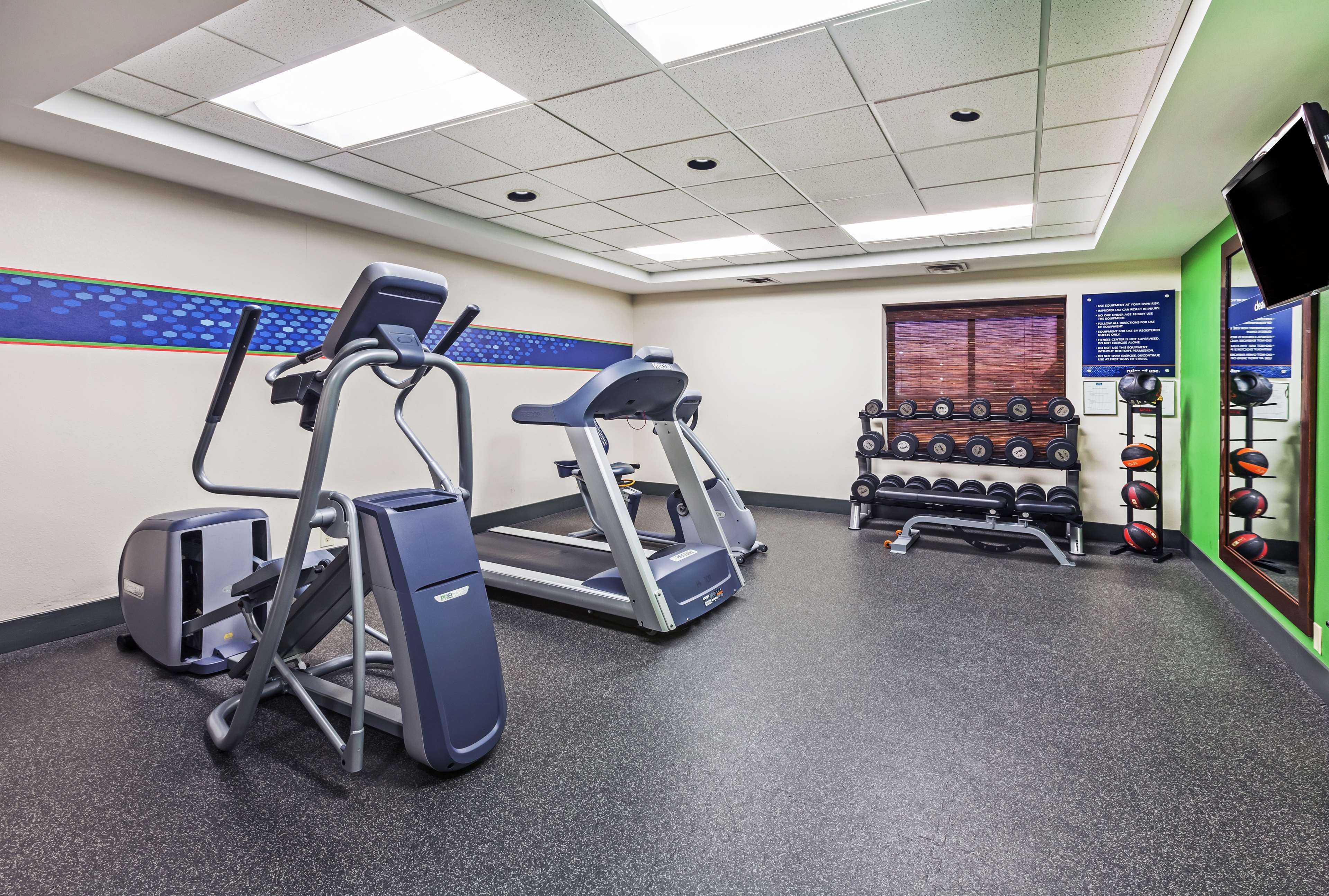 Health club  fitness center  gym