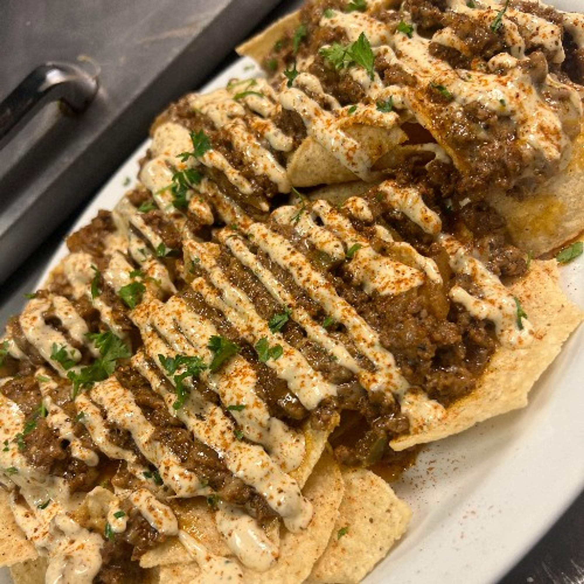 Vegan Beef Nachos