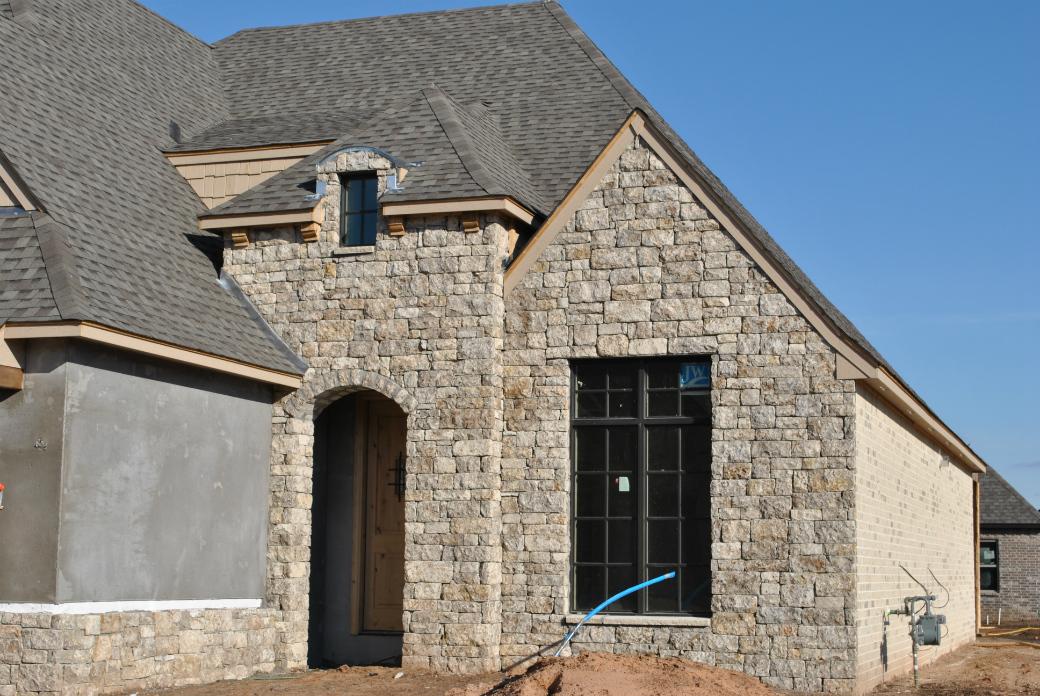 Beautiful new construction with 3 bedrooms down with game room and 4th bedroom and full bath up. Hand scraped wood floors, large kitchen island, built in book shelves and cabinets in den. outdoor fireplace, 3 car garage with mud room, neighborhood pool.