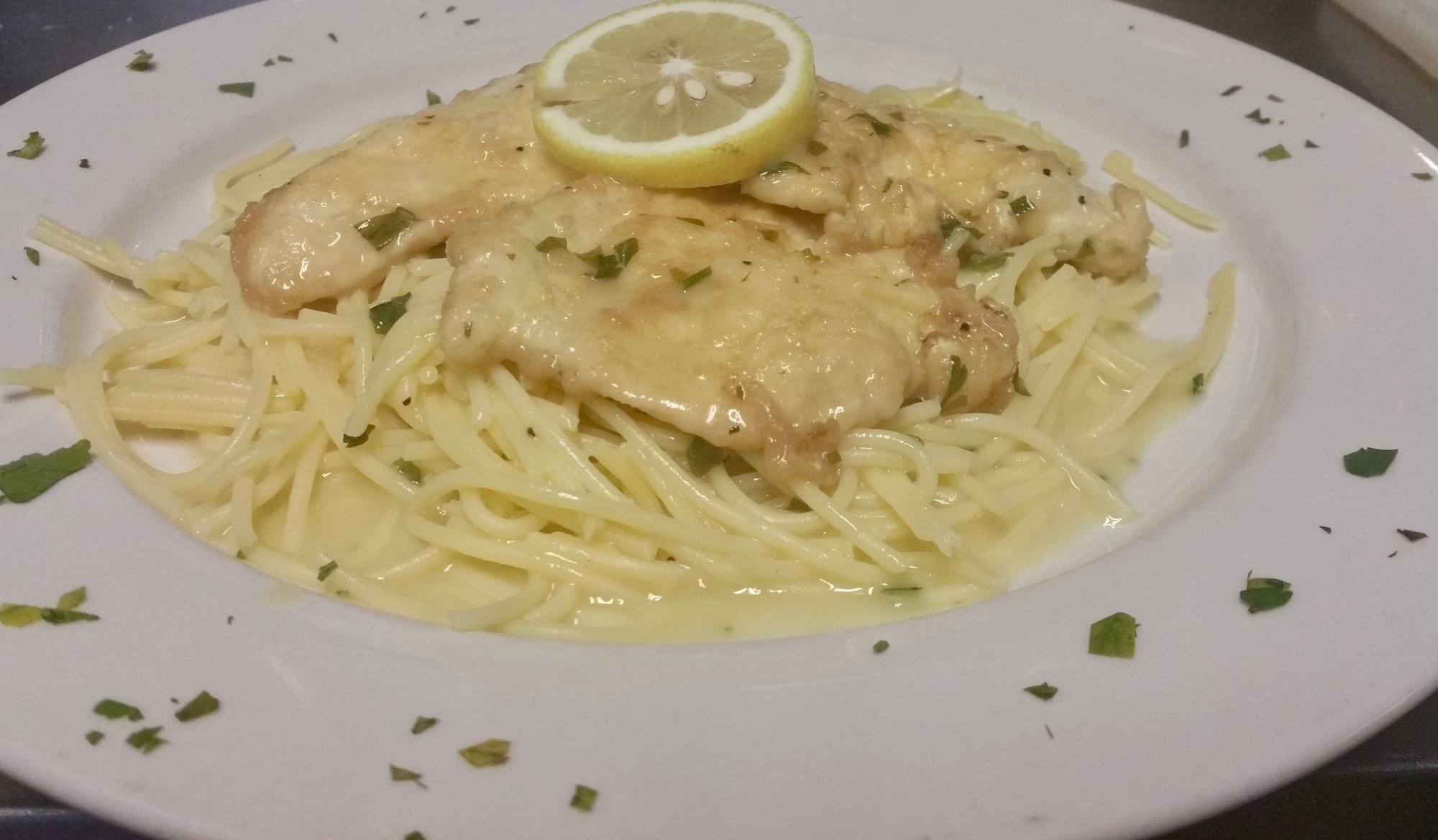 Chicken Francese Dinner Special
