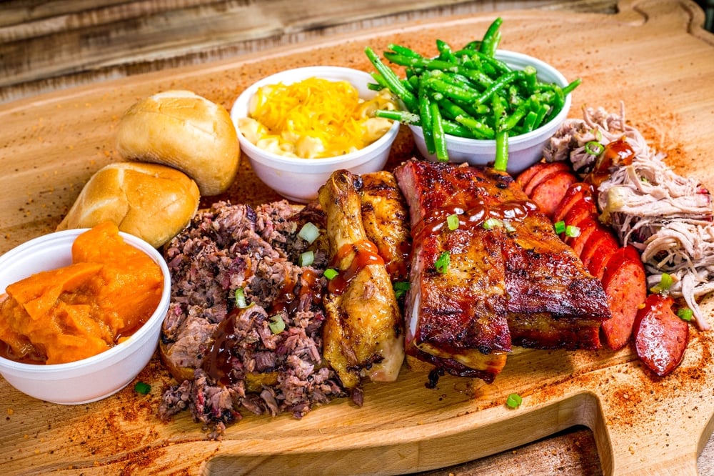 The Pit Special - 5 Meats + 3 Sides